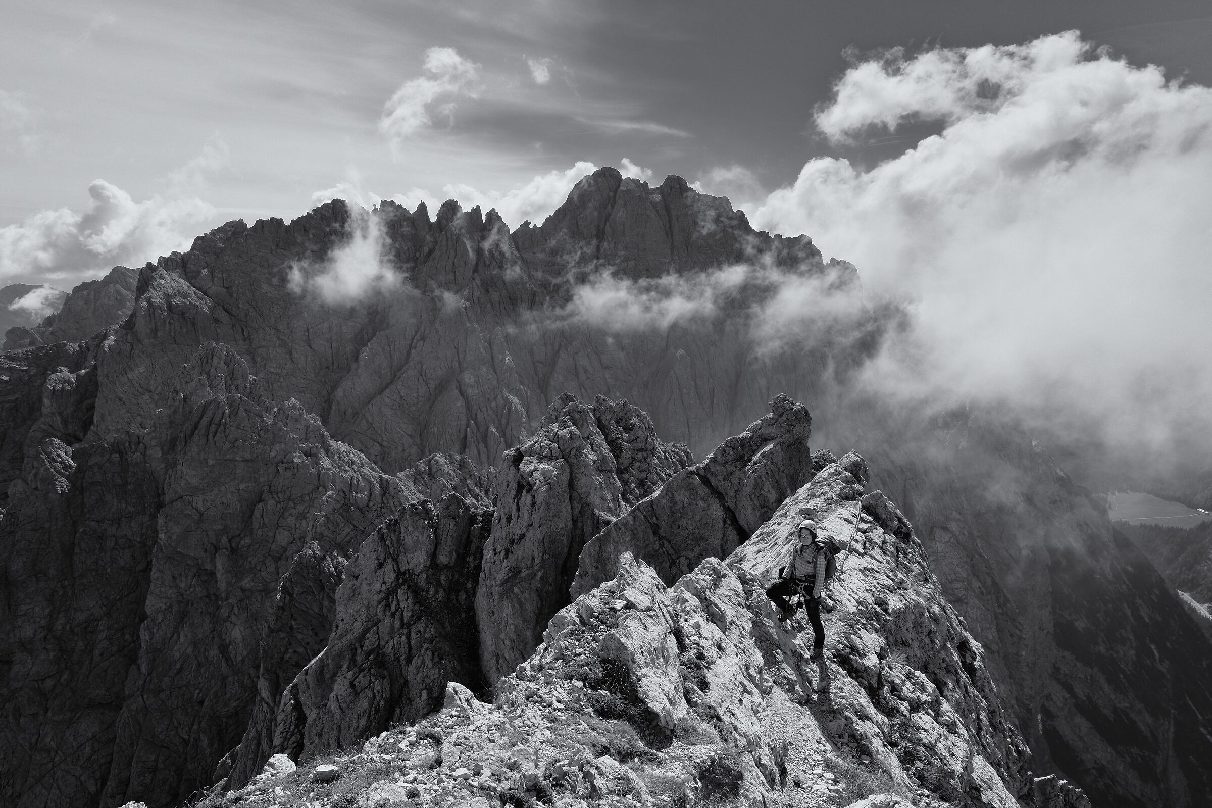 Alpi Carniche, Terza Media 2455 m.