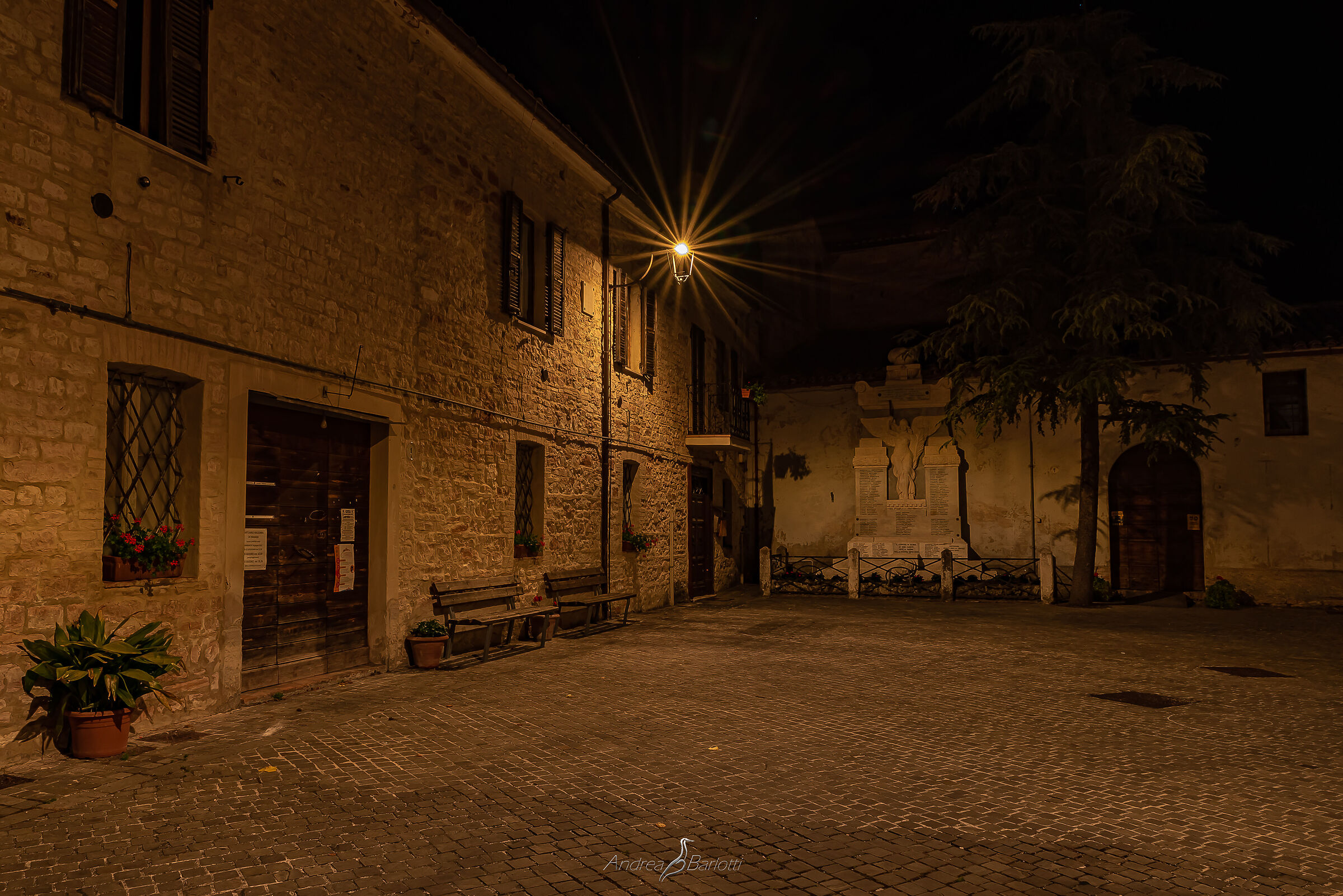 The square of Genga