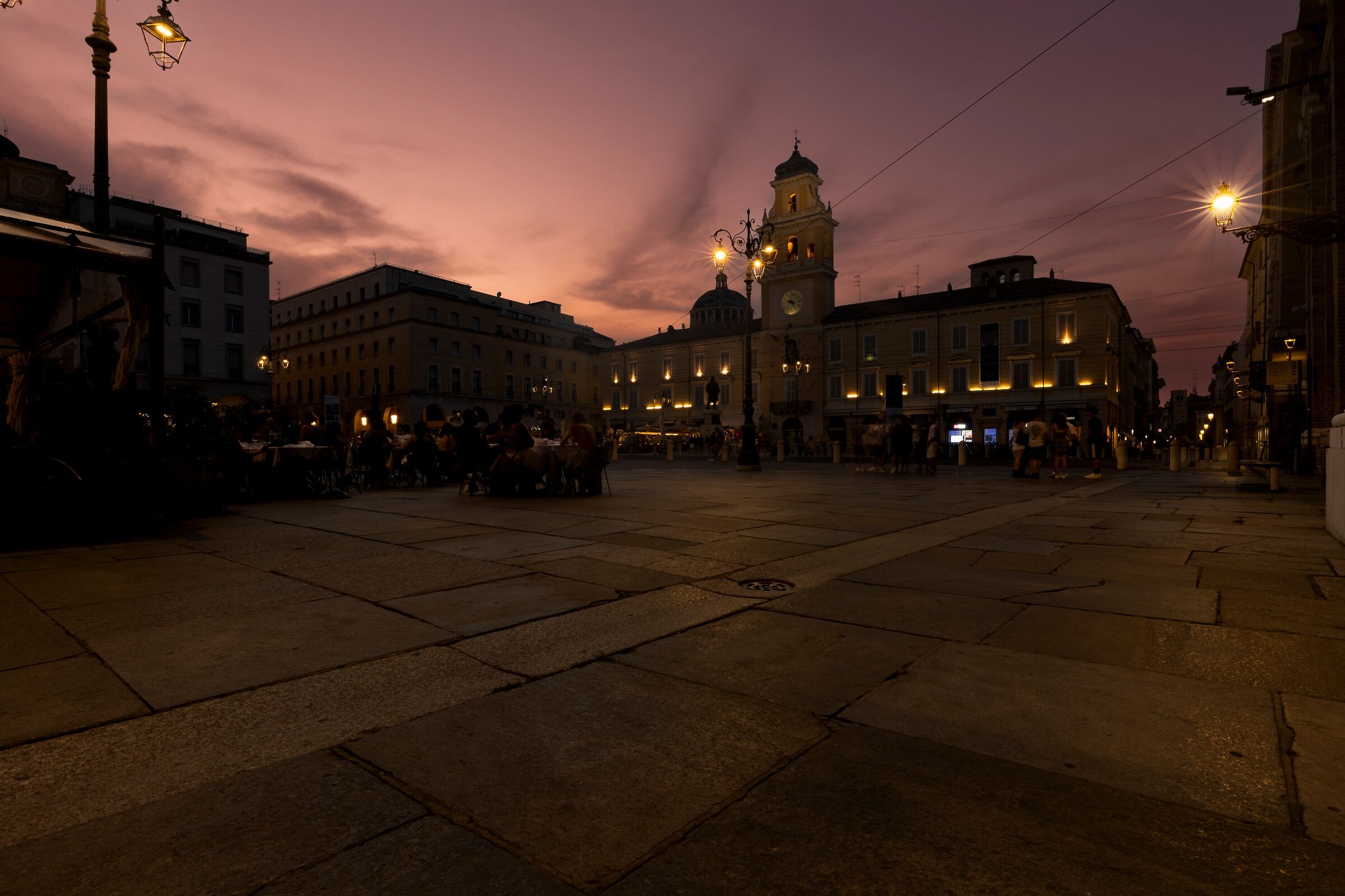 Parma piazza Garibaldi