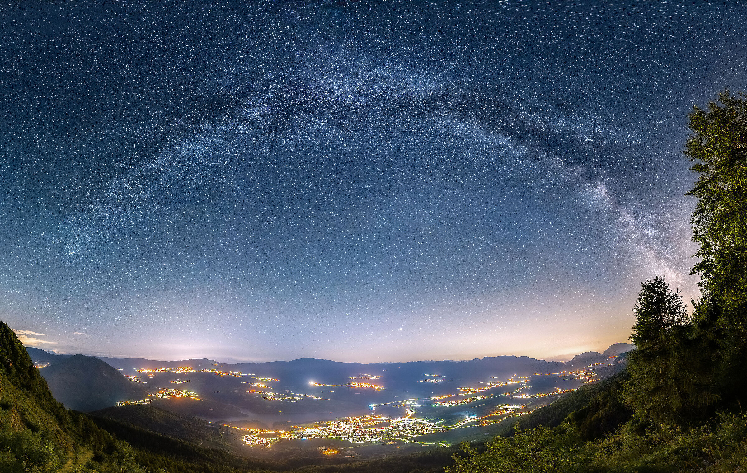 Milky Way on the Val di Non