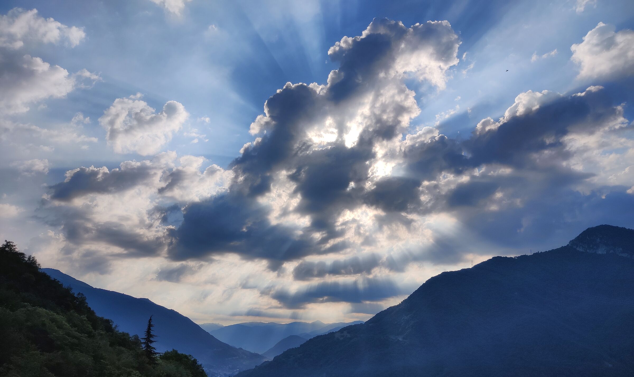 Non preoccuparti, tra non molto rispunterà il sole..