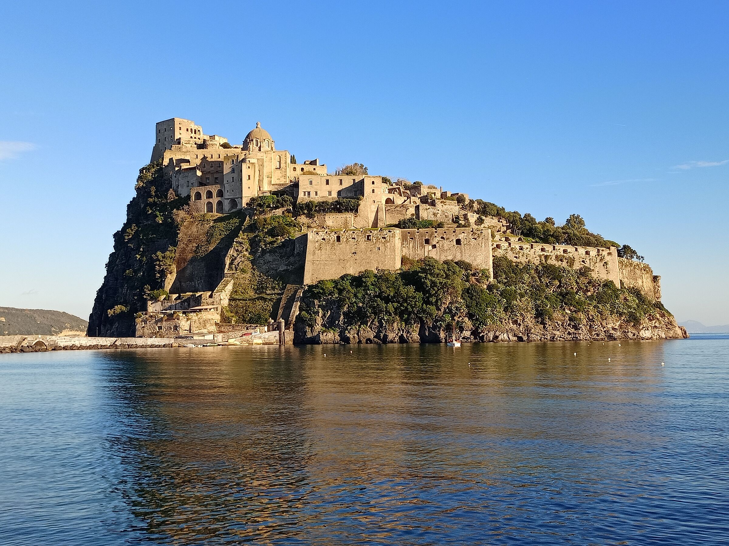 famous Aragonese Castle island of ischia (NA) 19/12/21