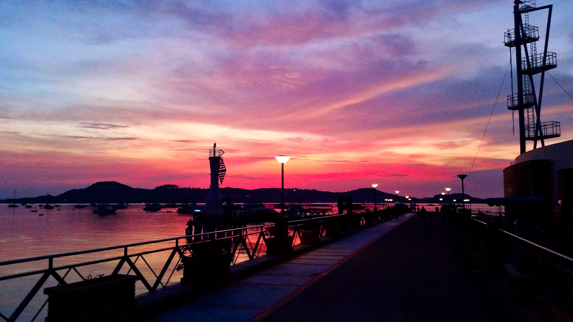 Sunrise at Chalong Harbour