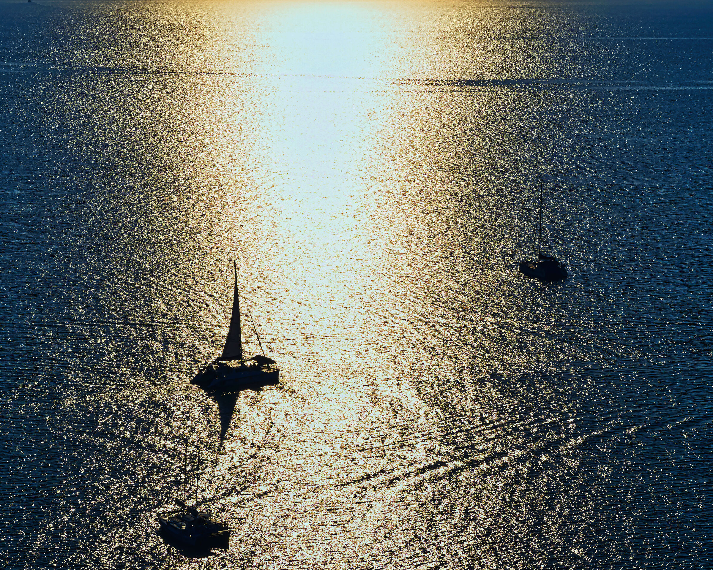 Sunset at Naiharn Beach