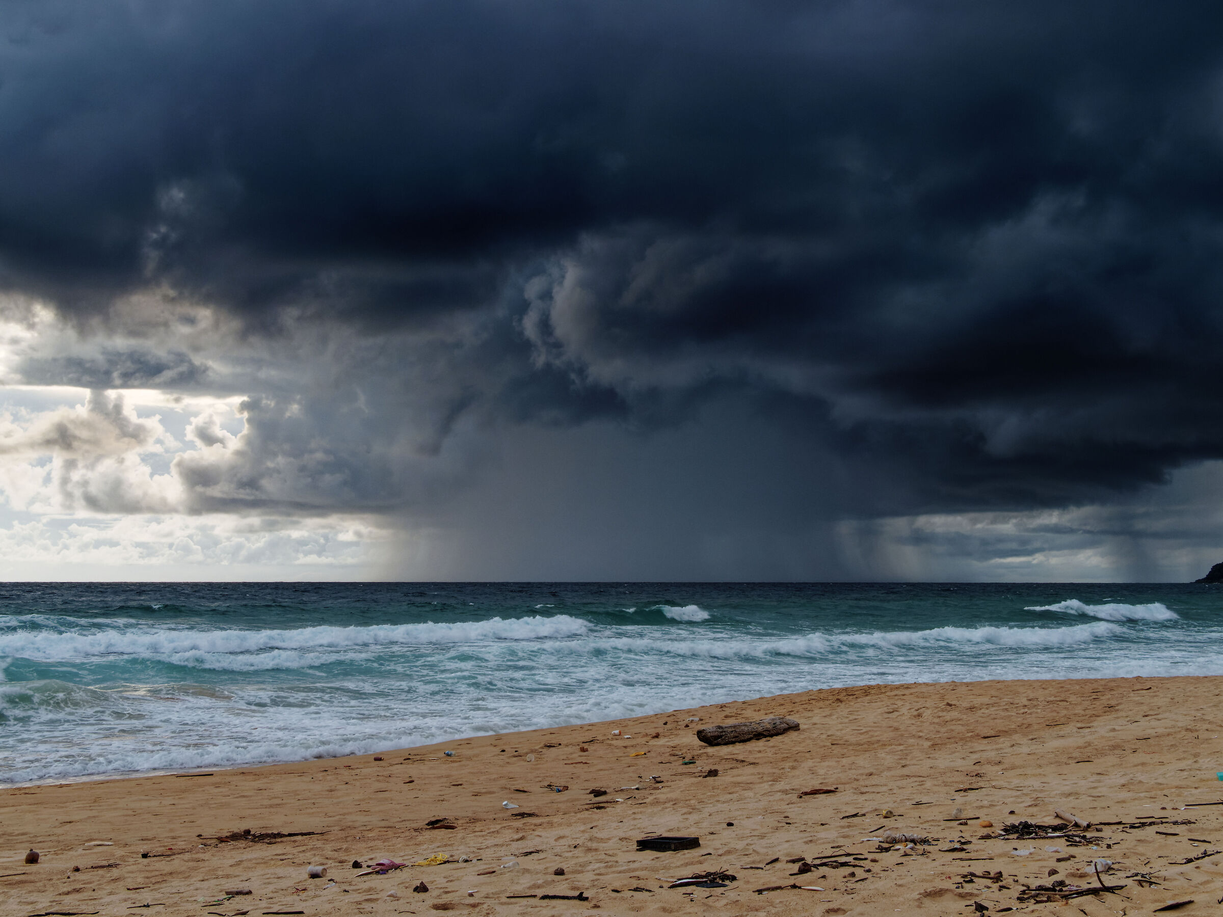 The storm incoming