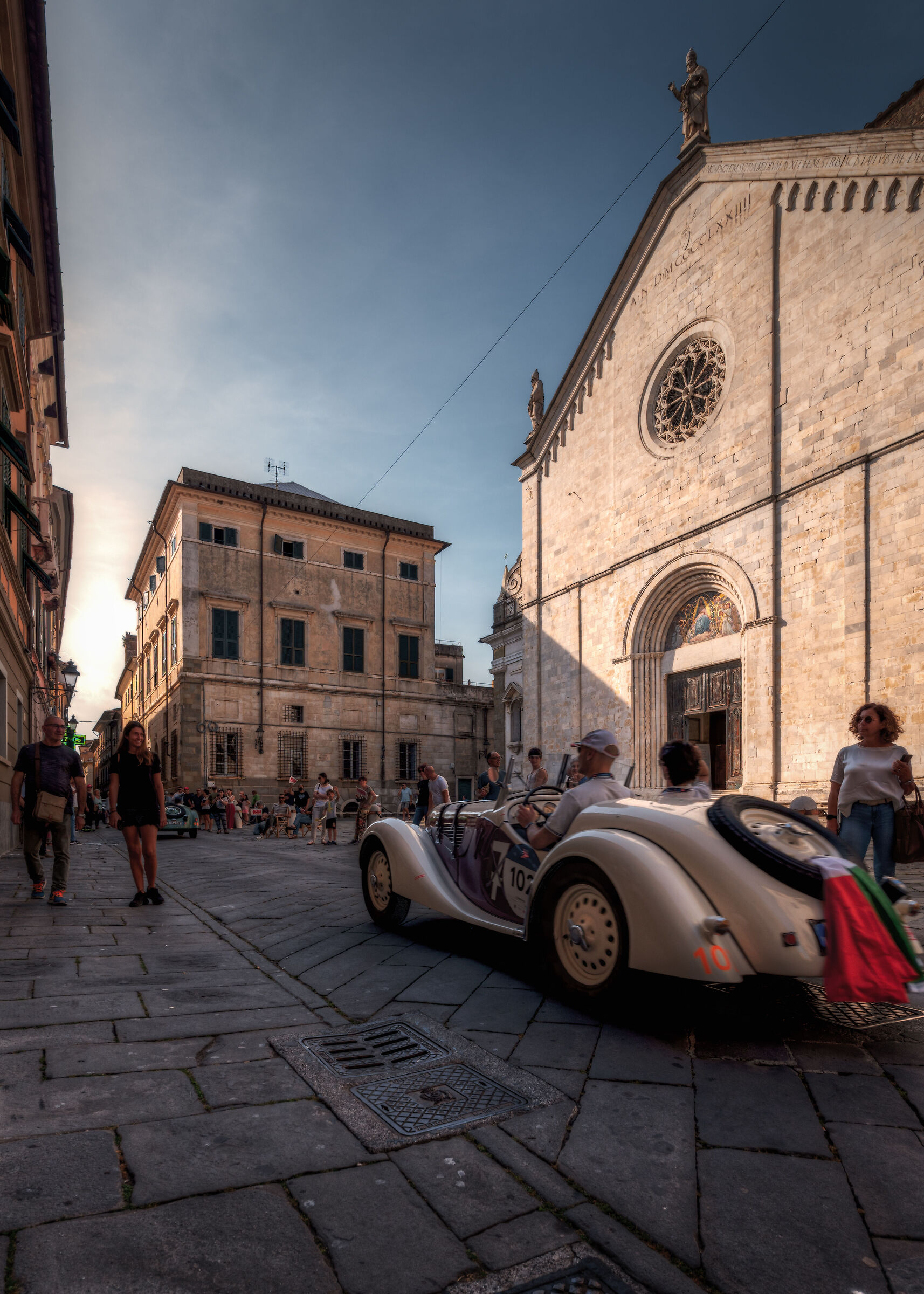 The 1000Miglia in Sarzana