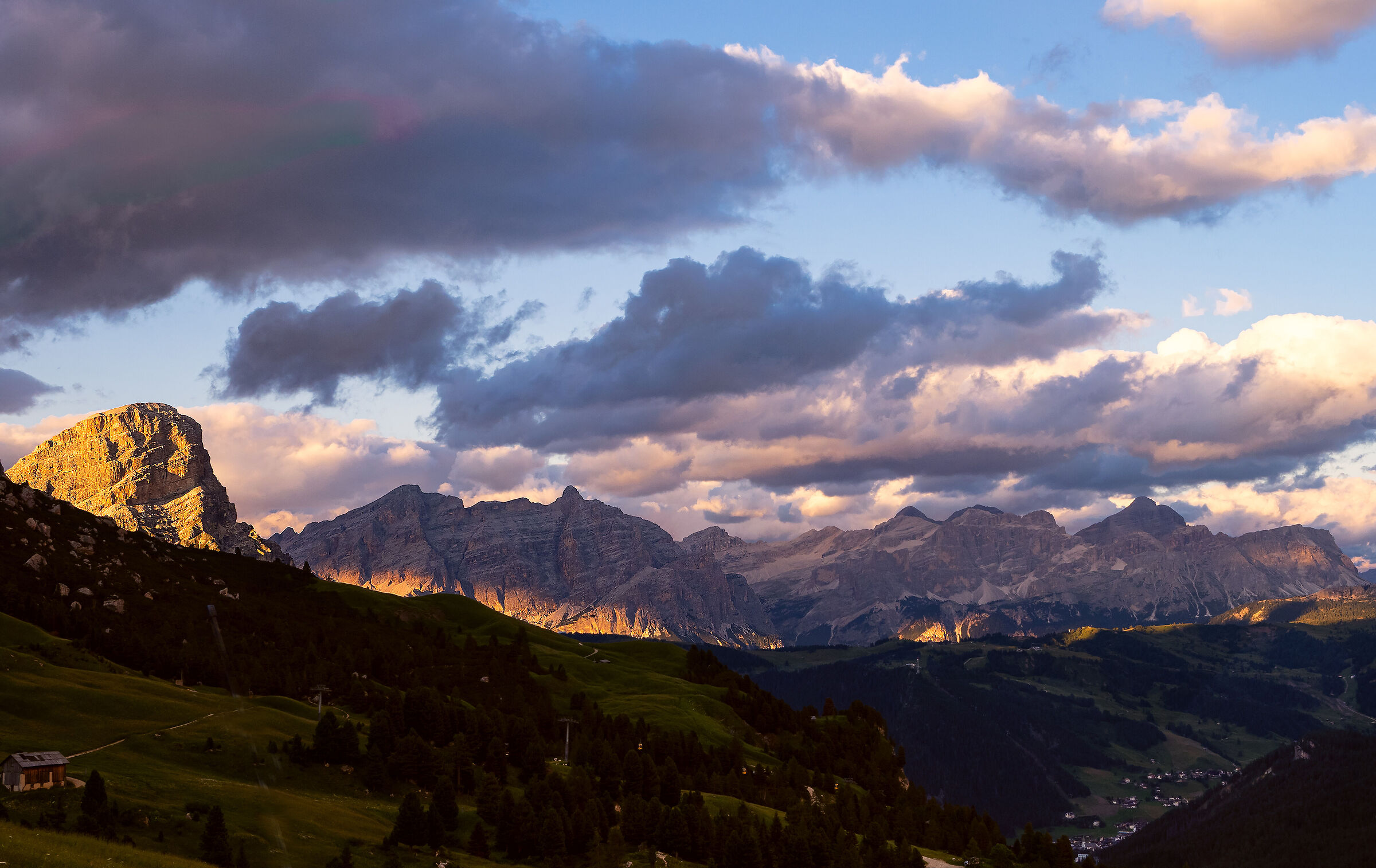 Dolomiti- Cala la sera
