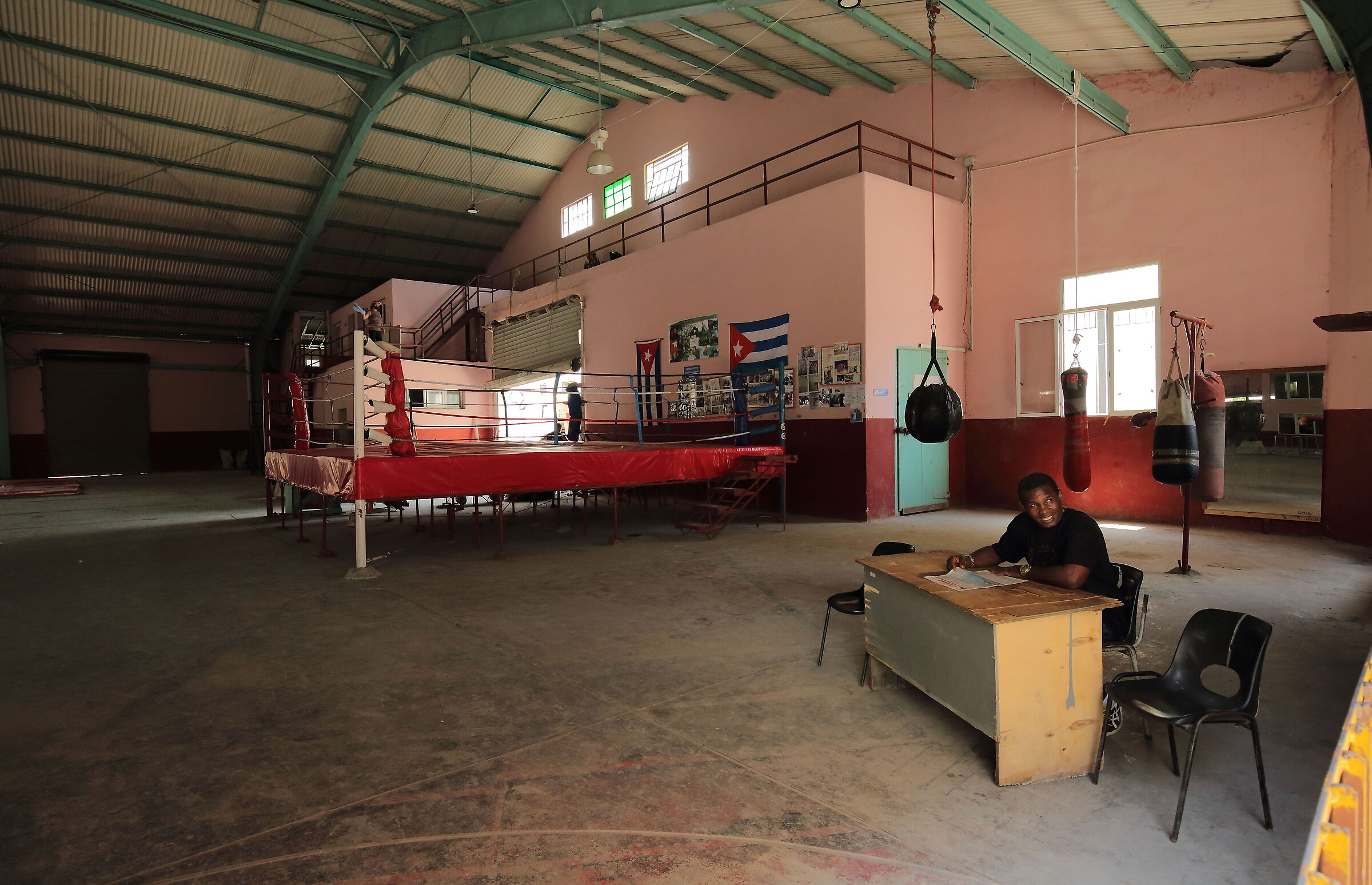 El gimnasio de boxeadores