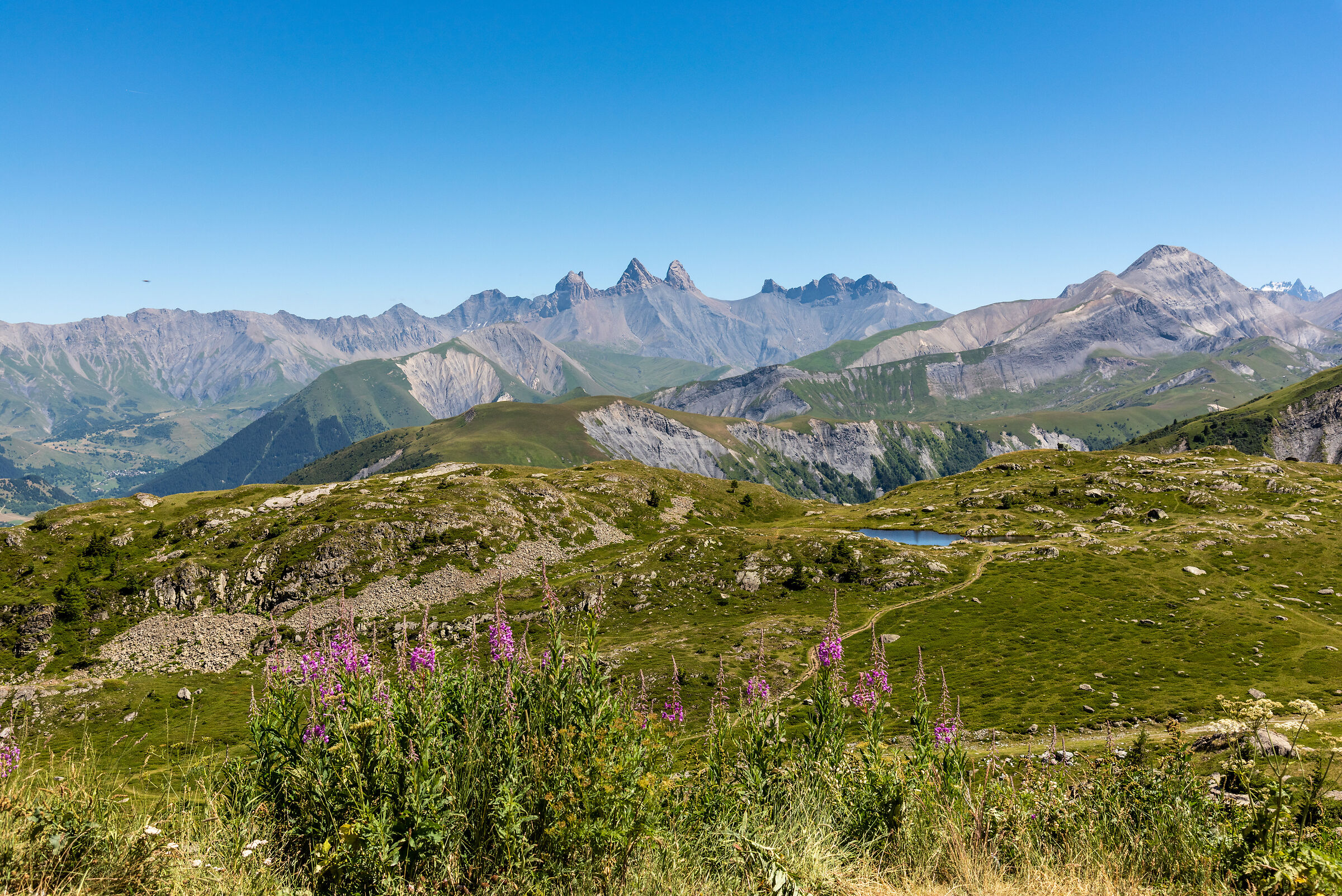 View from - Col de la Croix-de-Fer