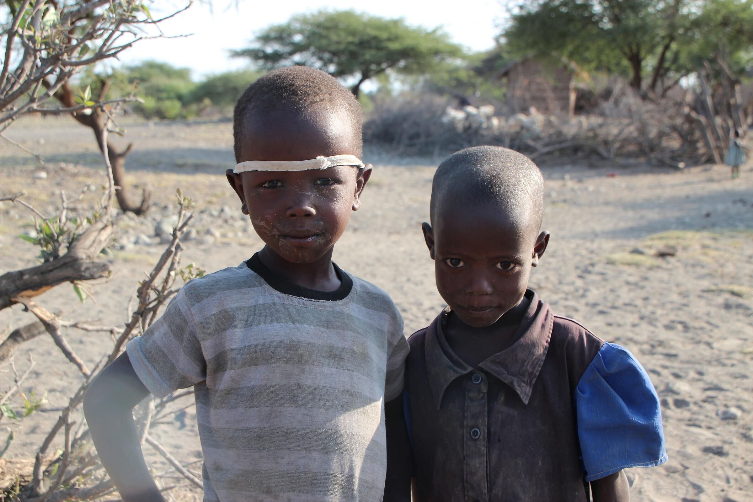 The model with a friend