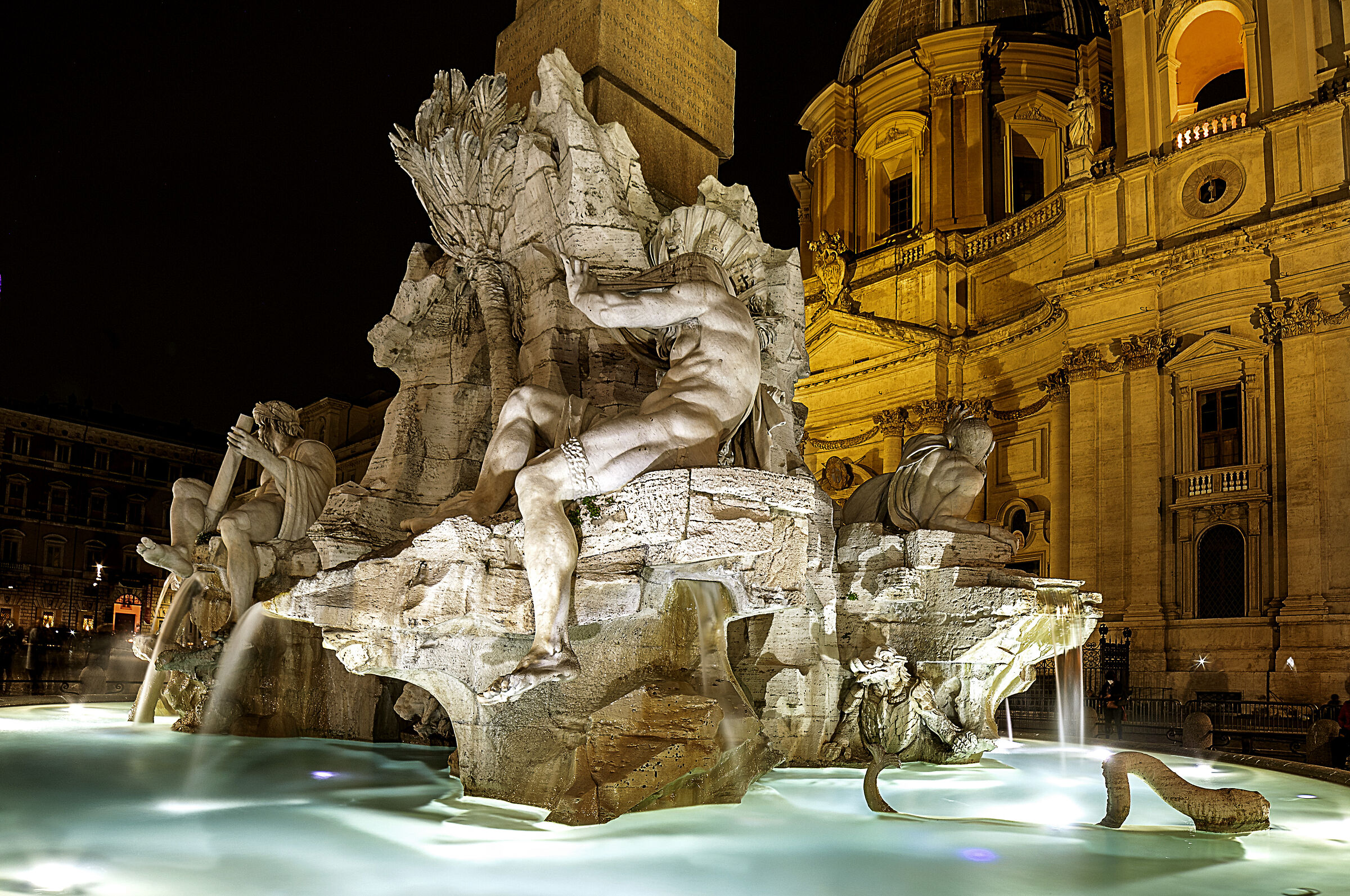 Fountain of the Four Rivers, Piazza Navona, Rome