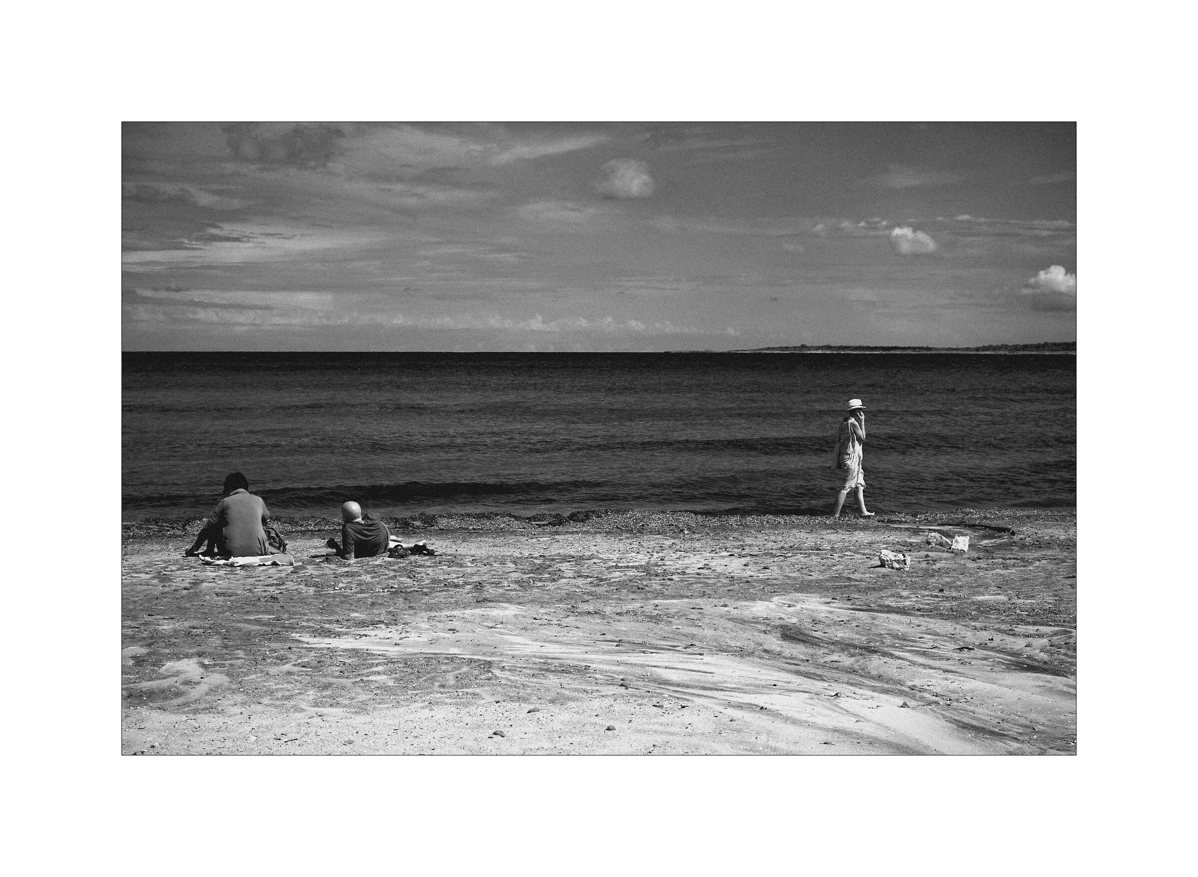 The infinite sea ahead