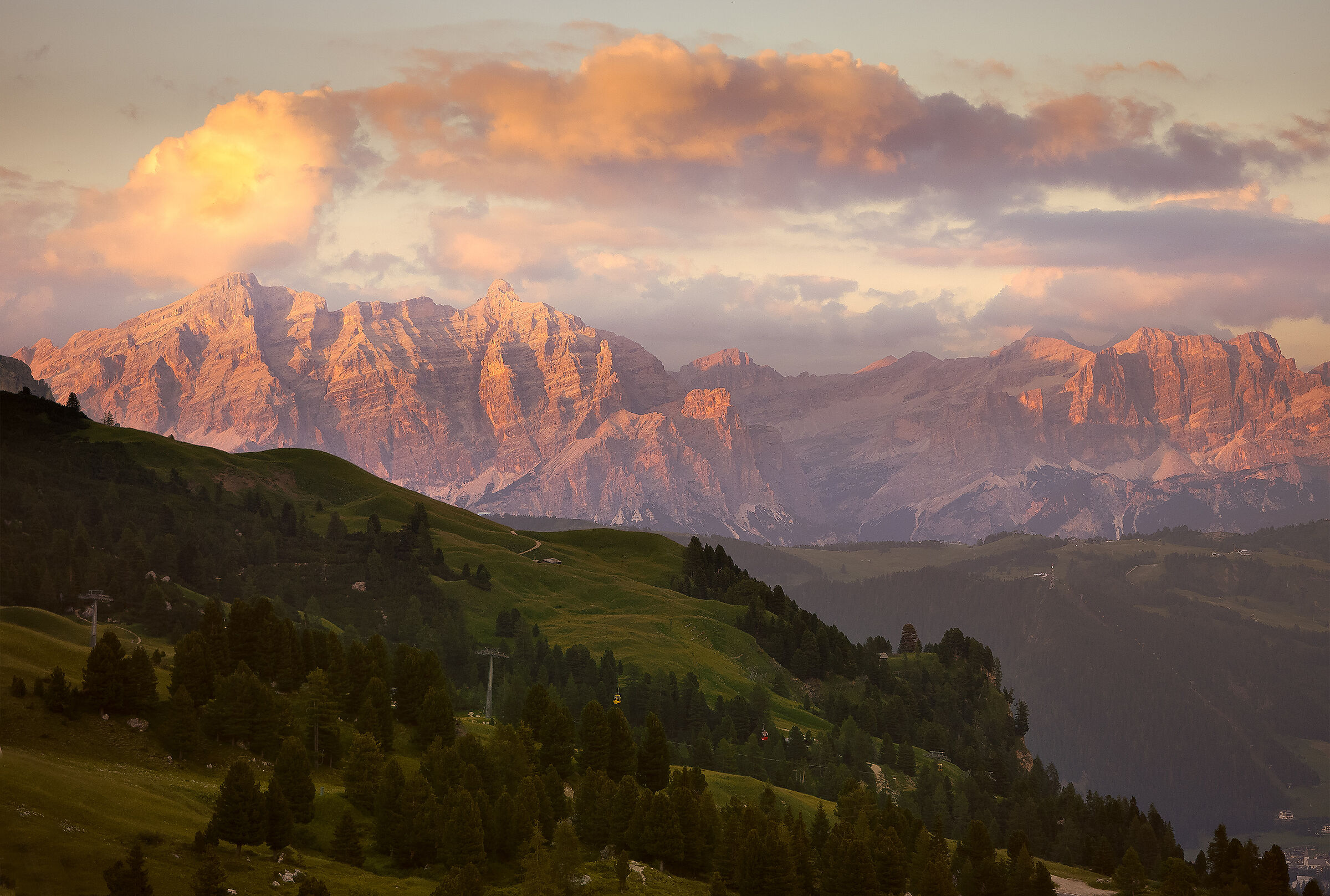Dolomites - When the sun goes down