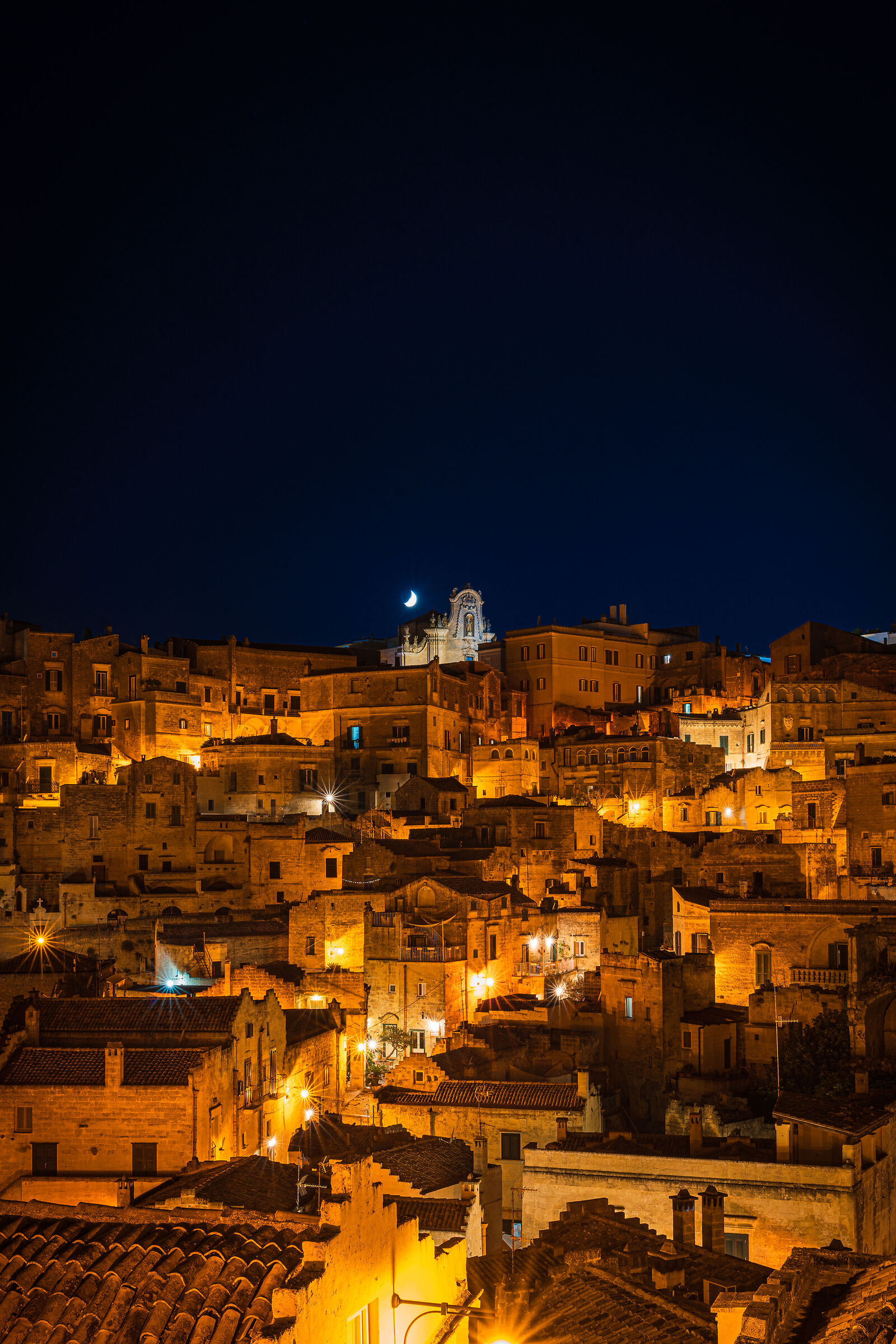 The Sassi in the night