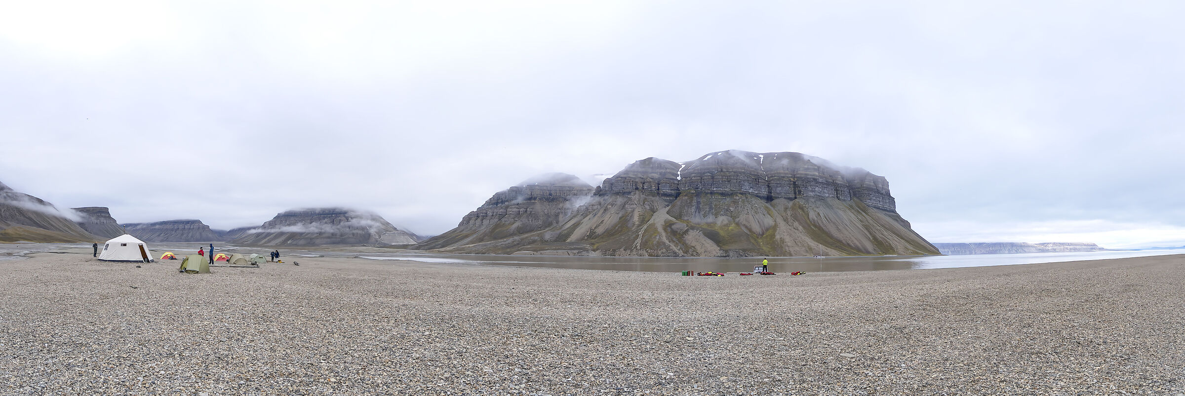 Campo base alle Svaldbard