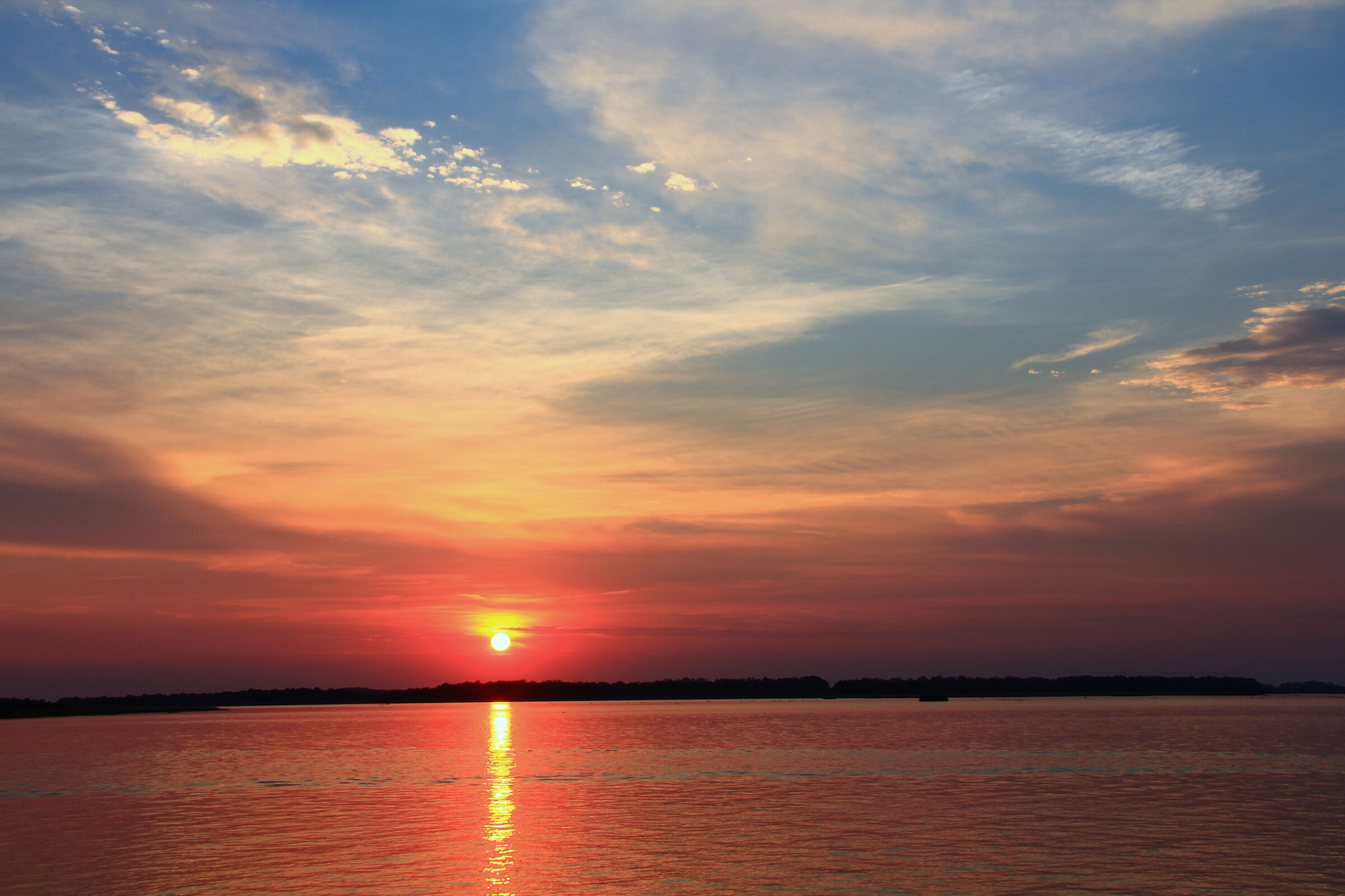 Sunset in the lagoon 3