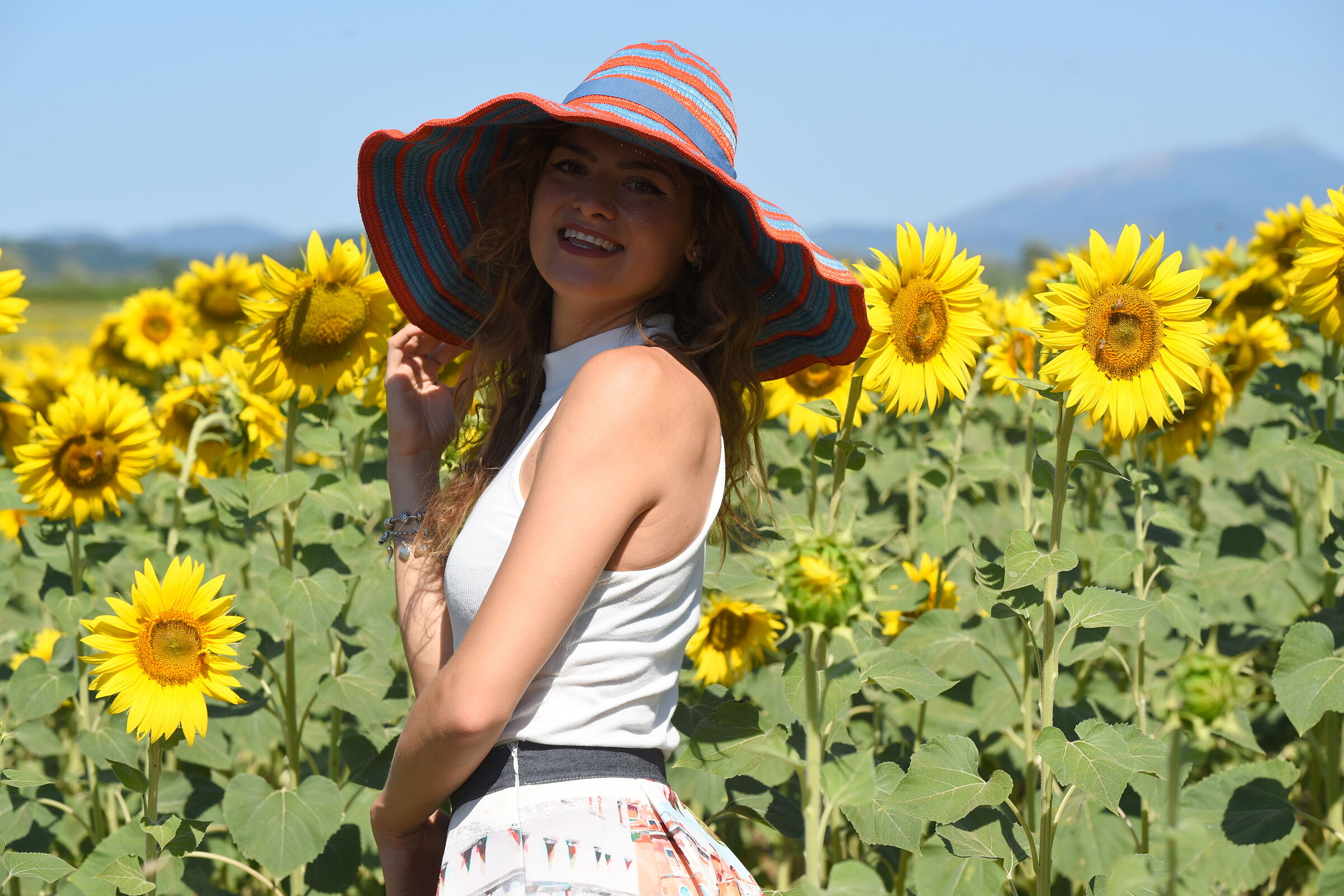 1 - Deby and his sunflower friends