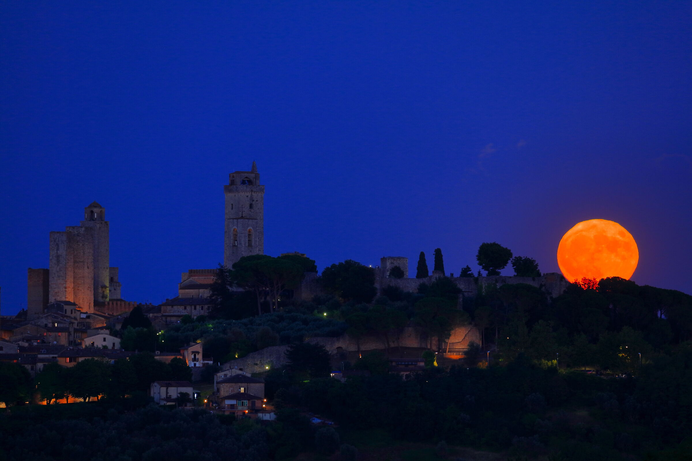 Last night's full moon