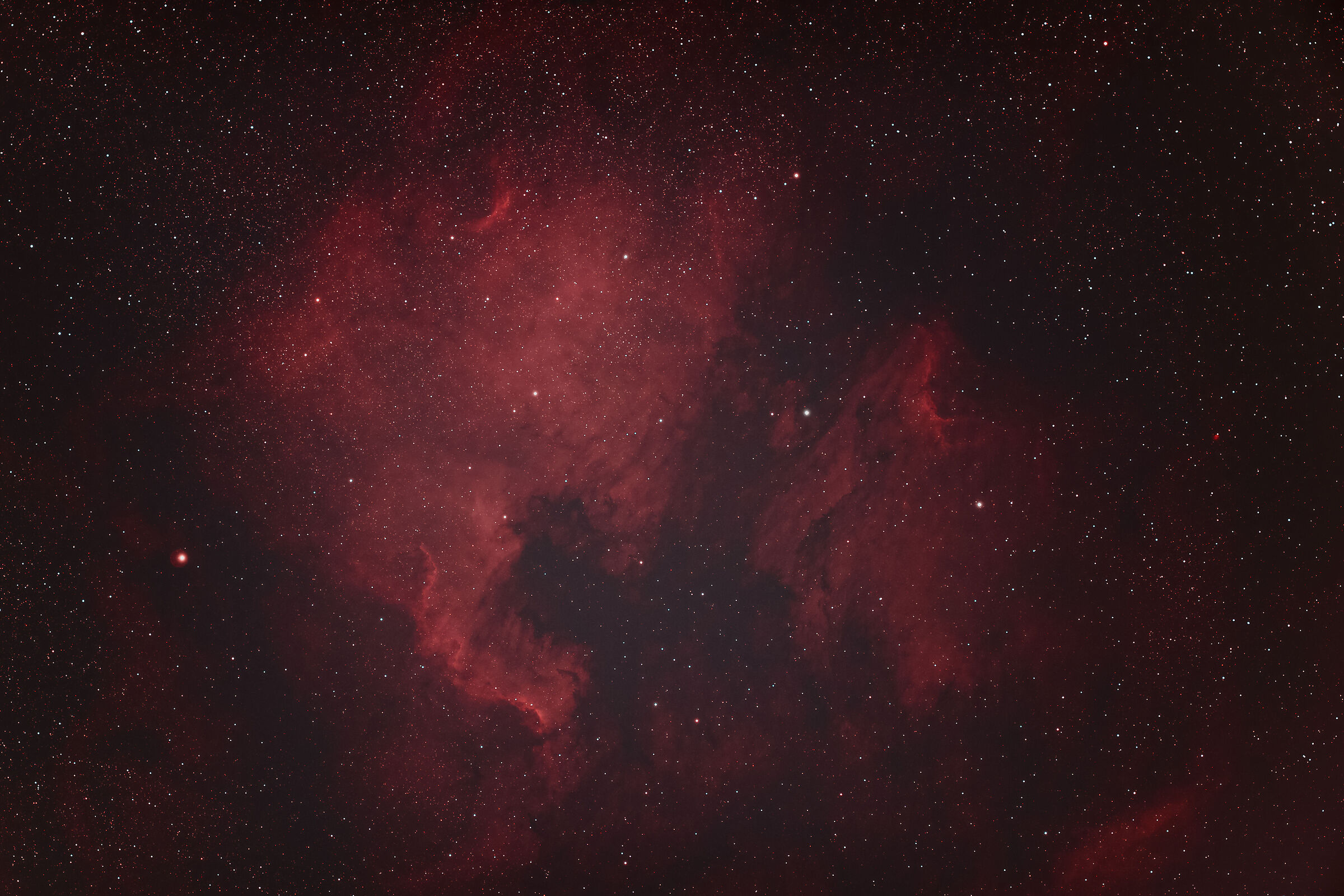 NGC 7000 North America Nebula & IC 5070 Skin Nebula