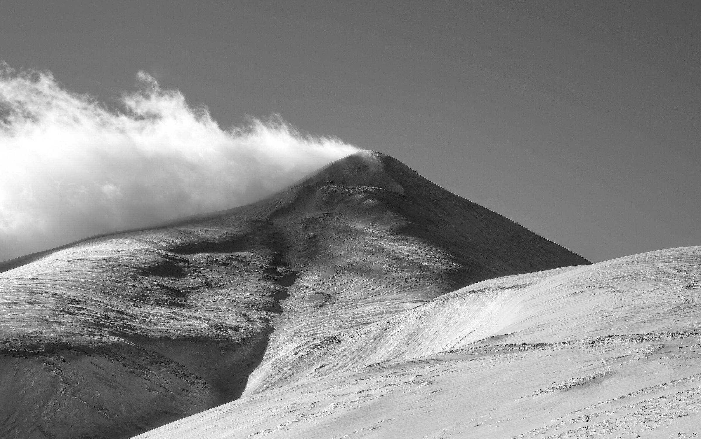 Scia di nuvole sul Pizzo