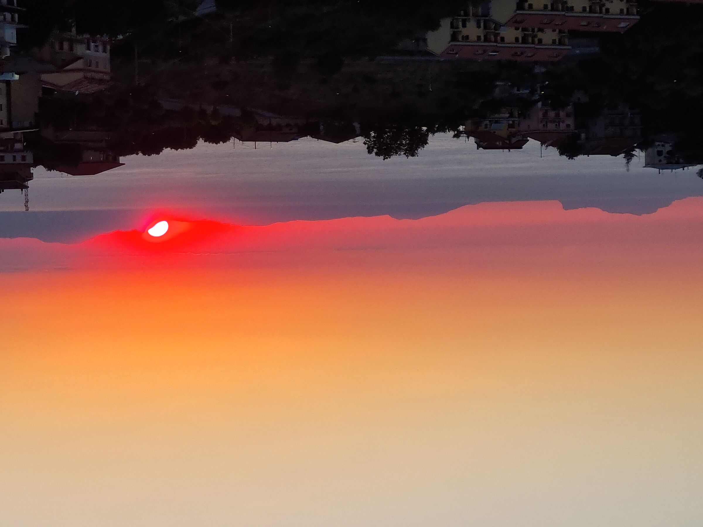 Tramonto sulla Penisola Sorrentina
