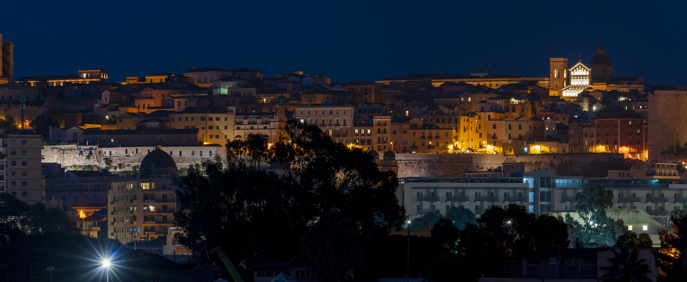 Vista di Cagliari da Giorgino