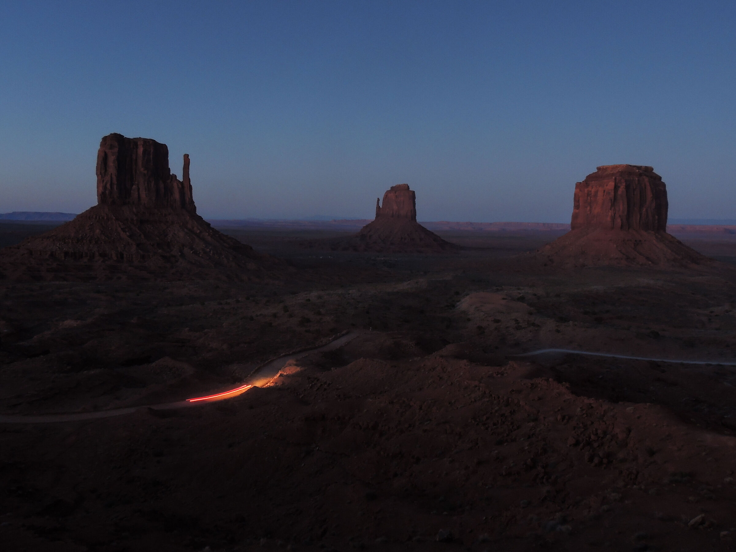 Monument Valley tramonto