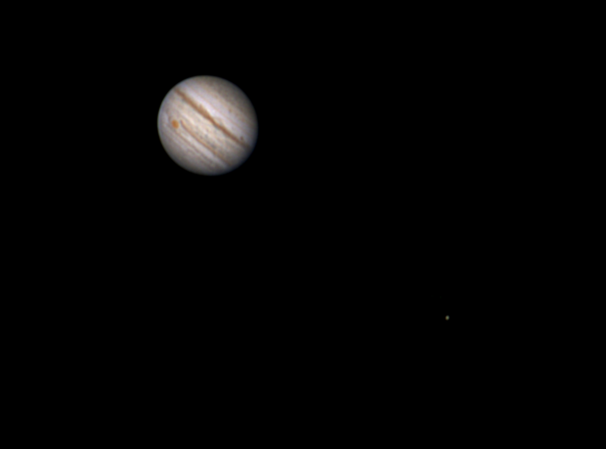 Giove e il satellite Io