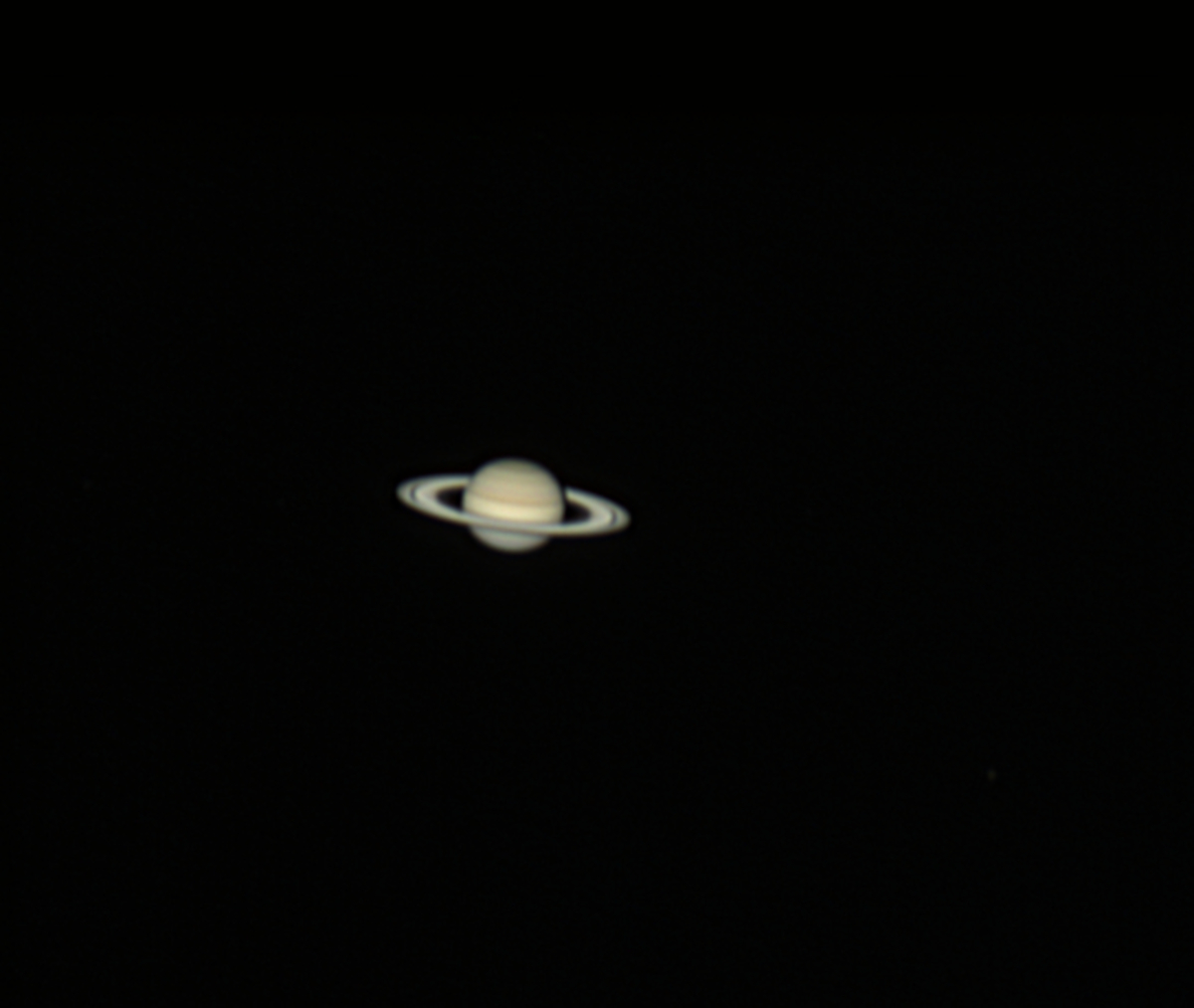 Saturno e il satellite Titano