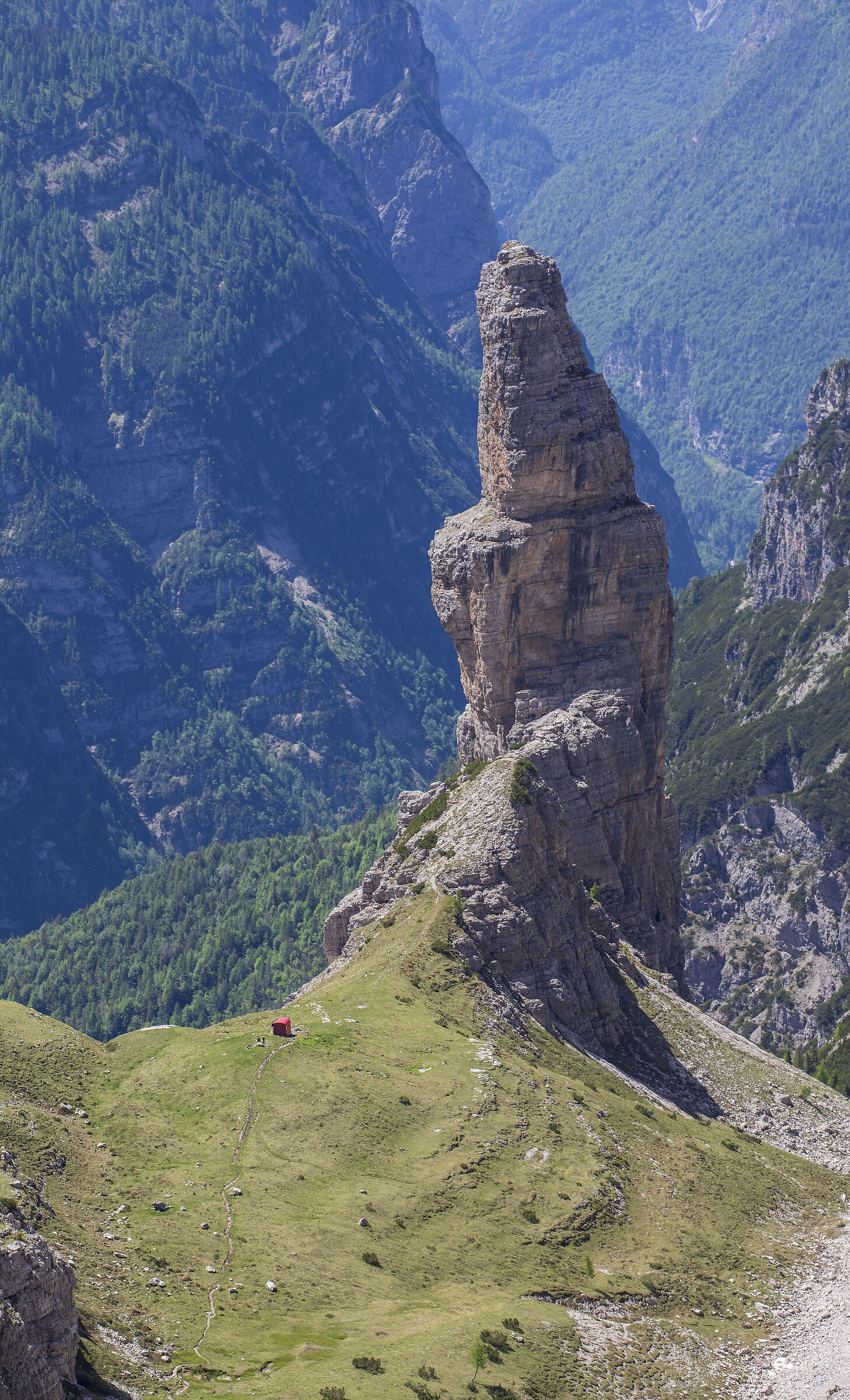 Bell tower of Val Montanaia