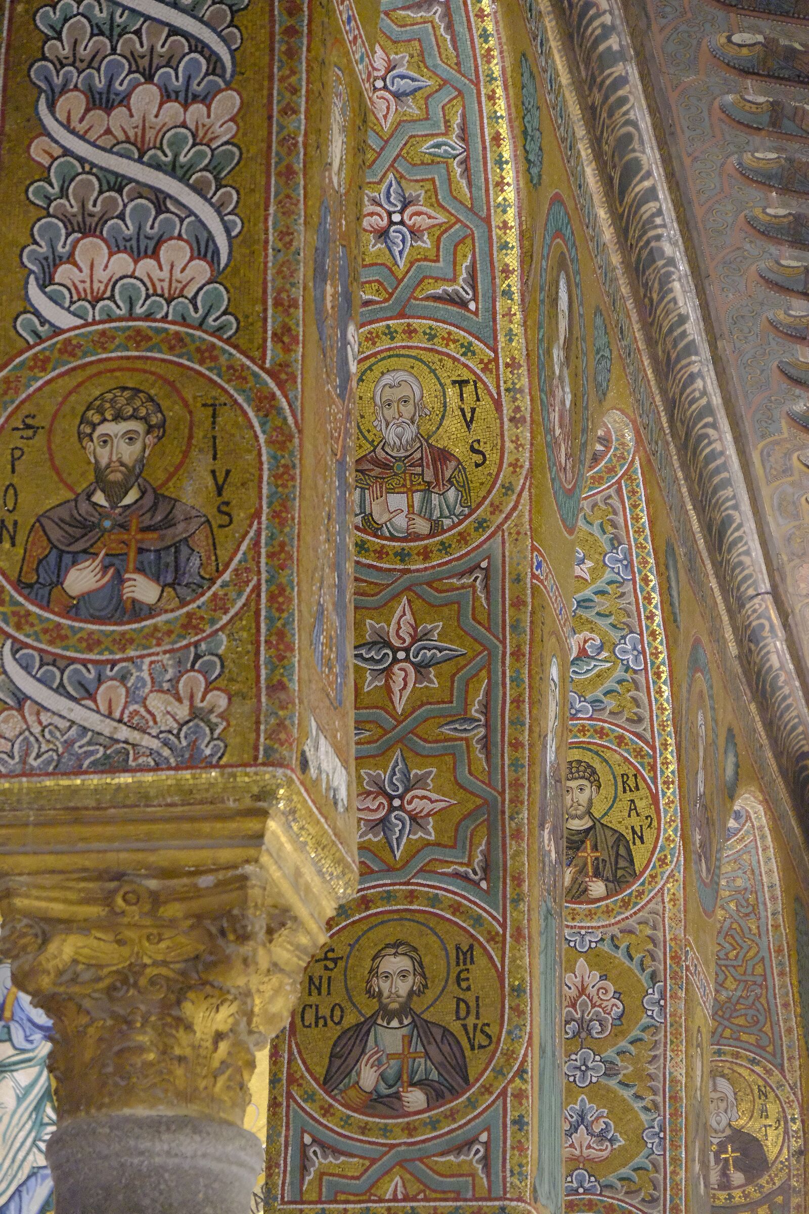 Panonrmus pulchra. La Cappella Palatina