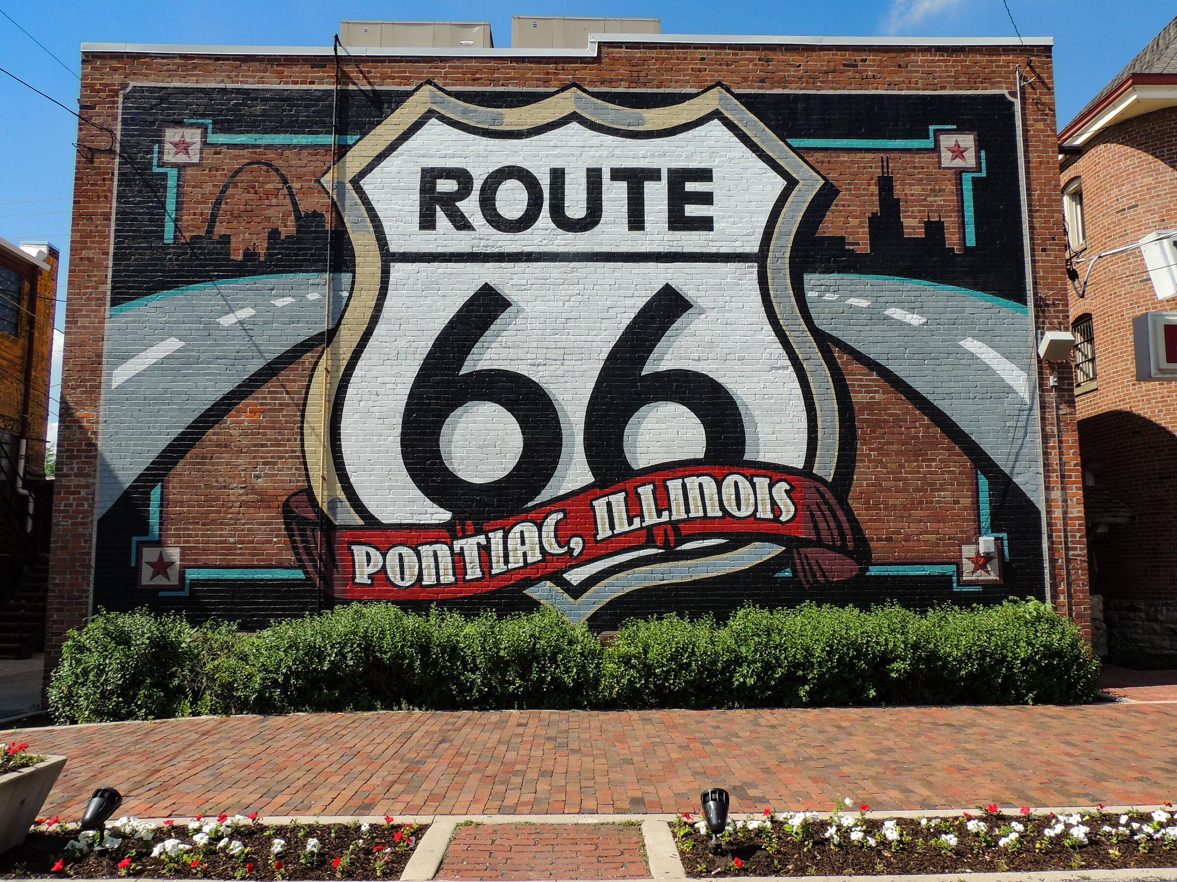 Murals in Pontiac