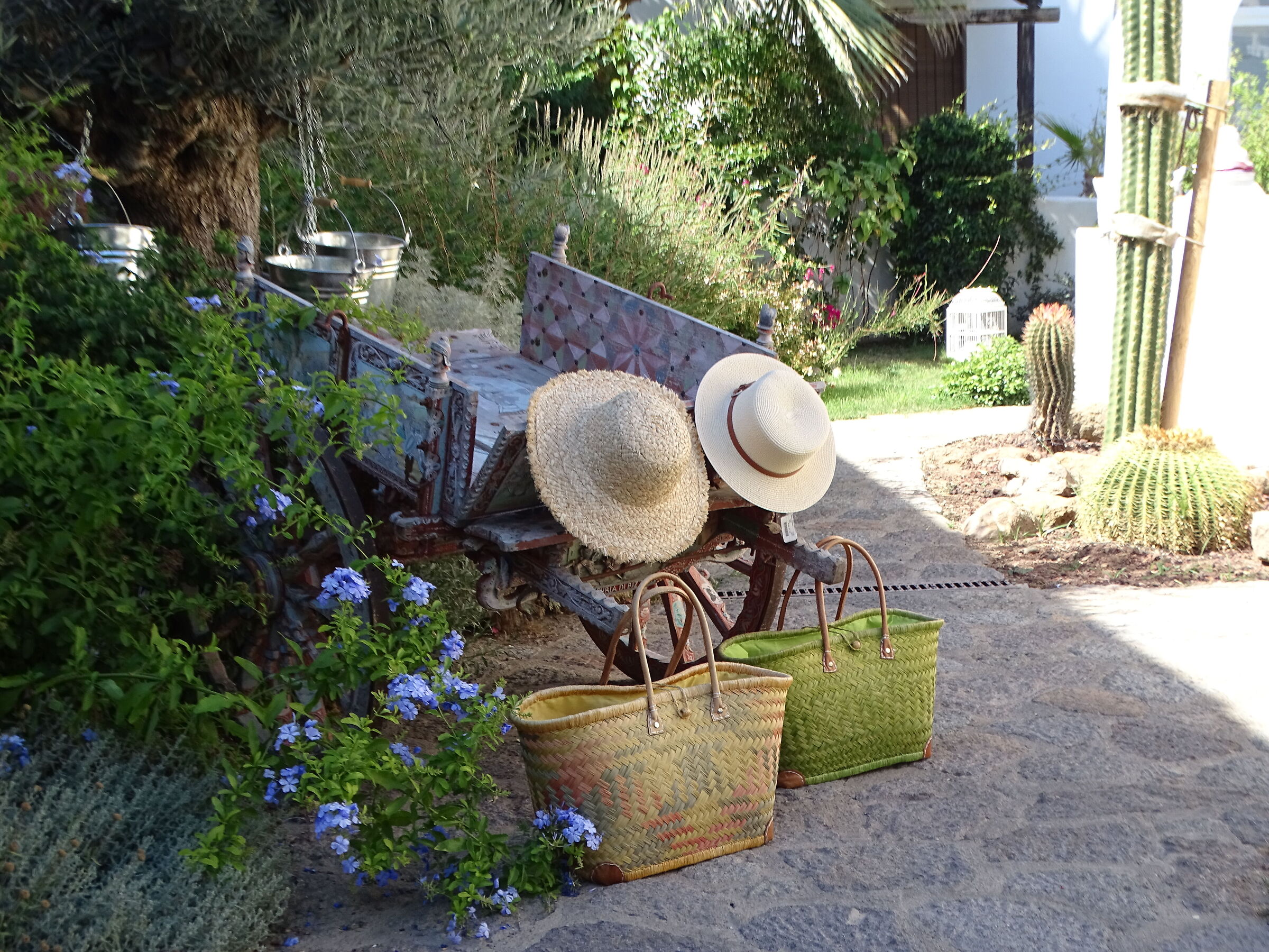 Hats stopping in Panarea