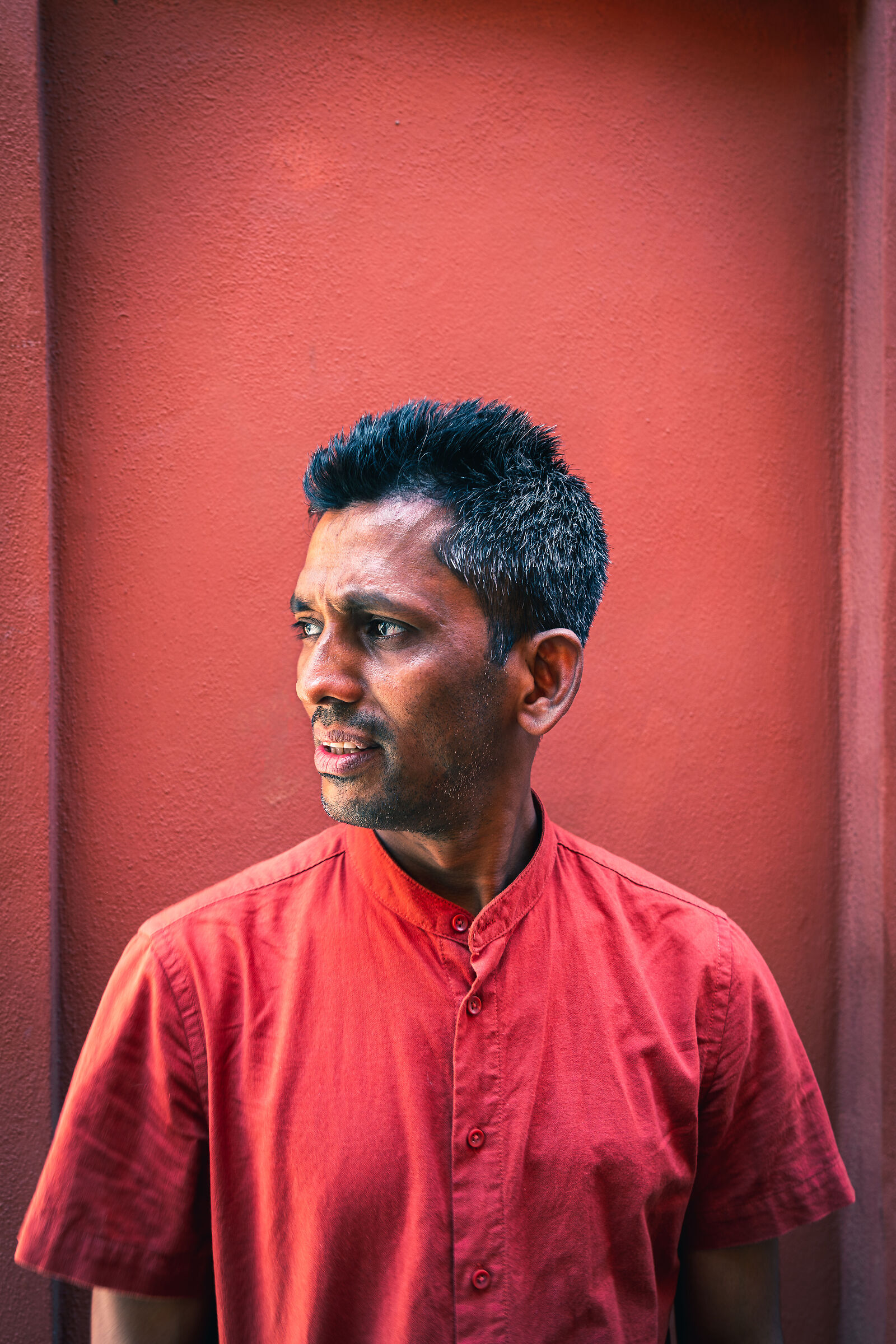 Jamil, the dishwasher of the restaurant where I work