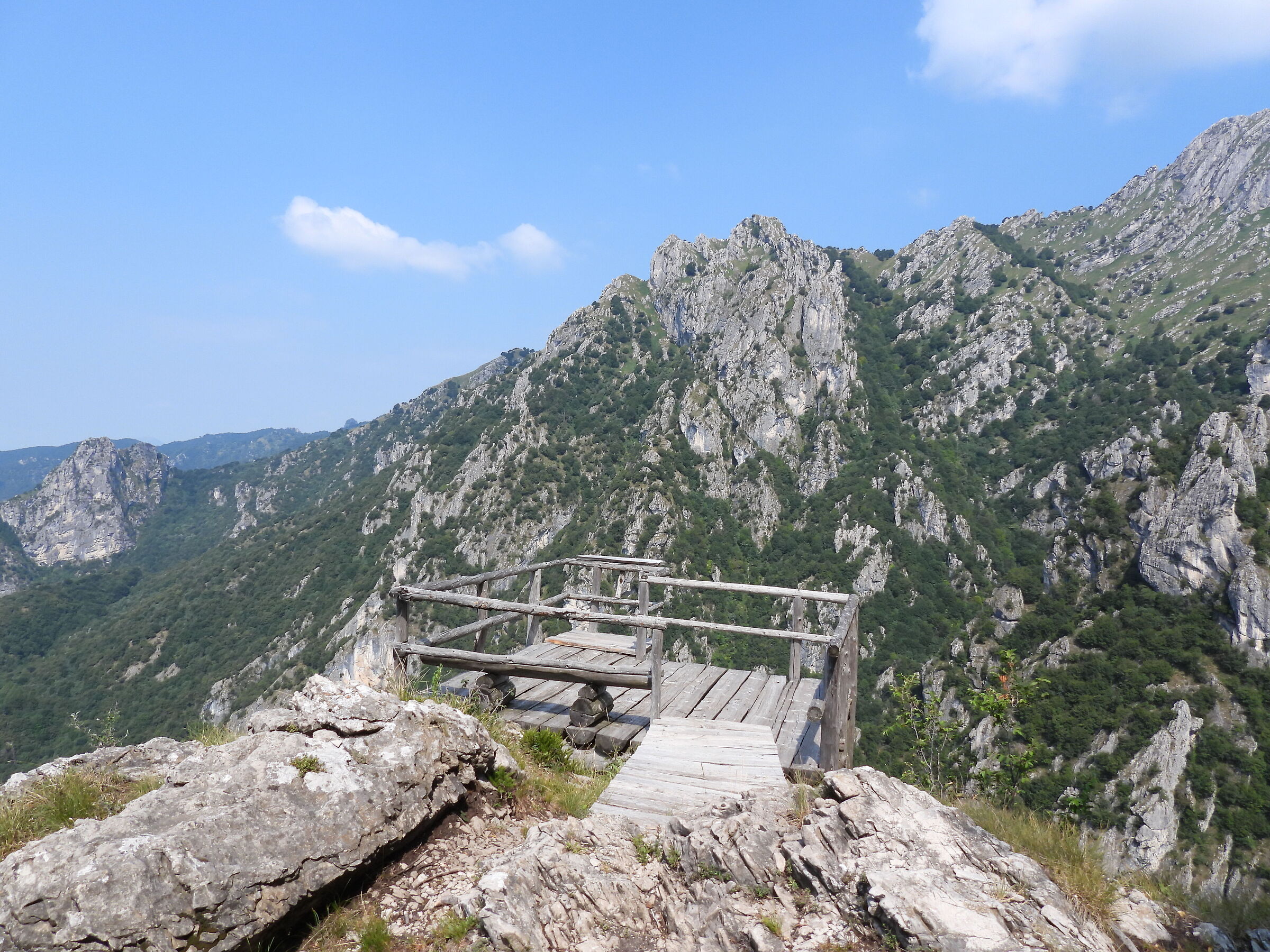 Panoramic terrace on the Valsolda (CO)