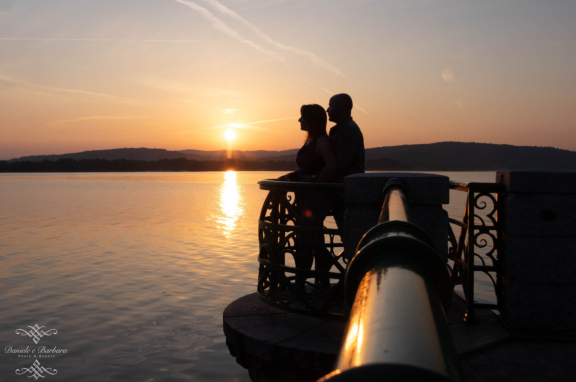 Sunset on Lake Maggiore