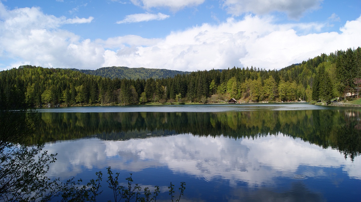 ..Che pace! Lago di Fusine