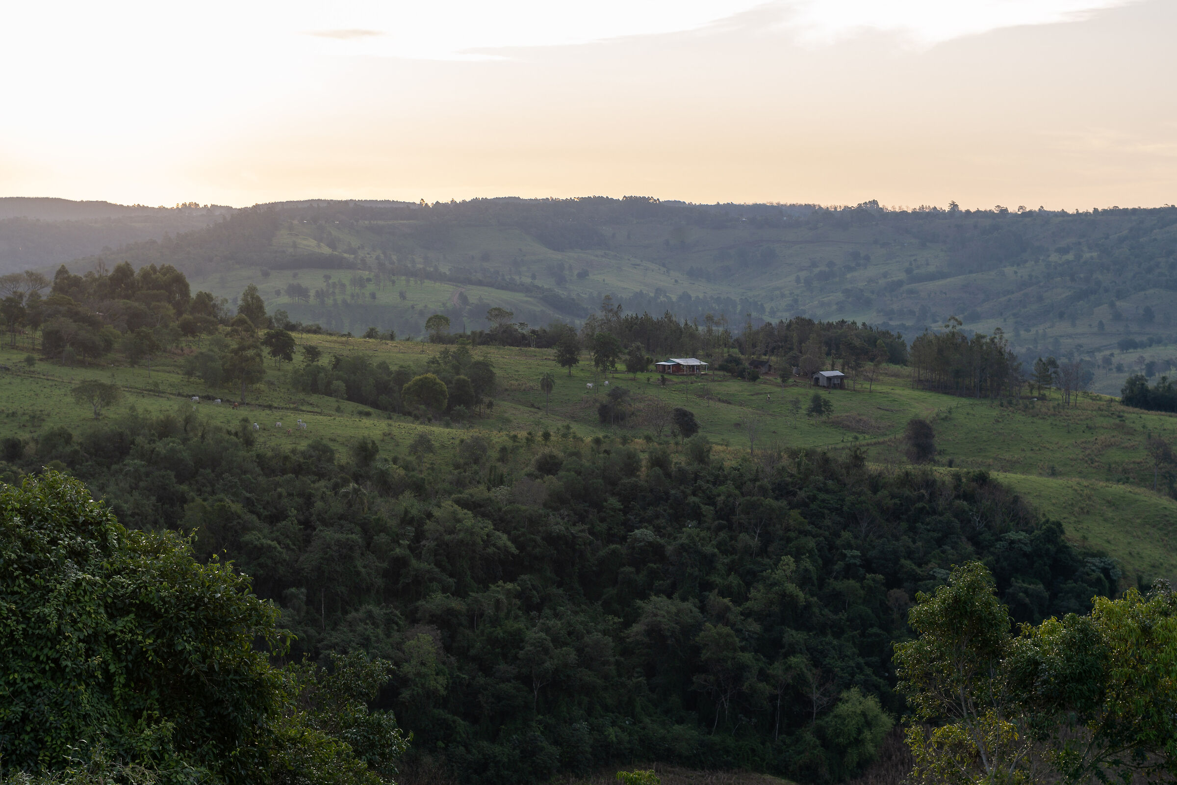 Vistas desde el Cerro Mbororé 2 -Misiones, Argentina-