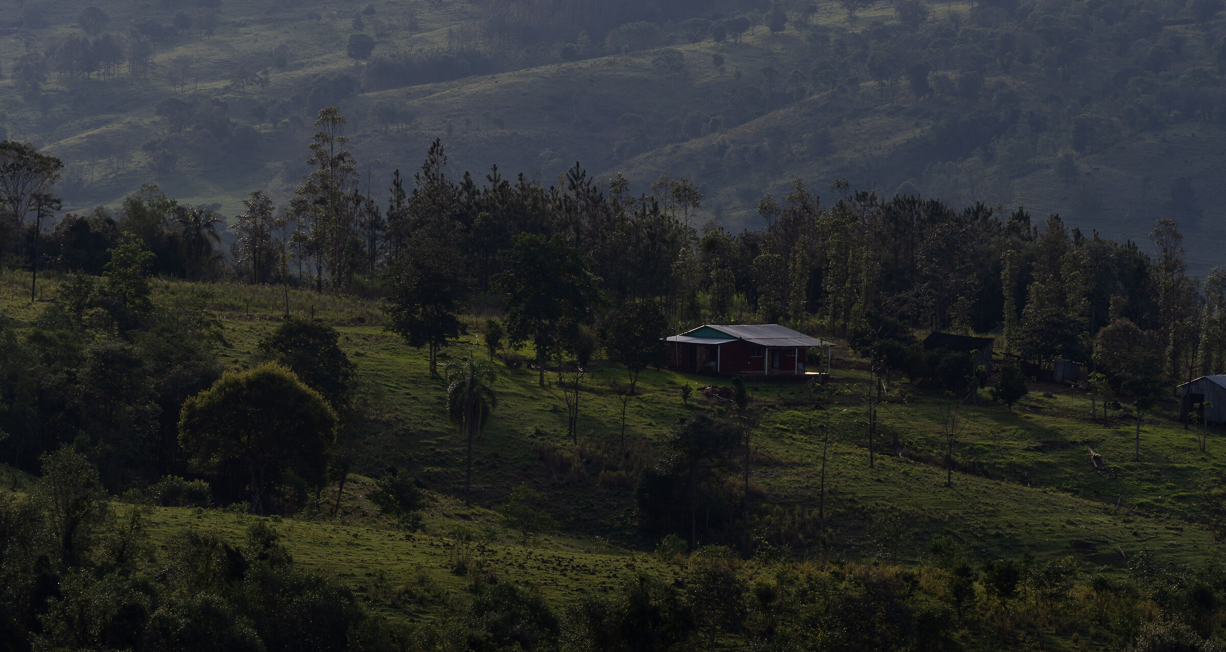 Vistas desde el Cerro Mbororé 4 -Misiones, Argentina-