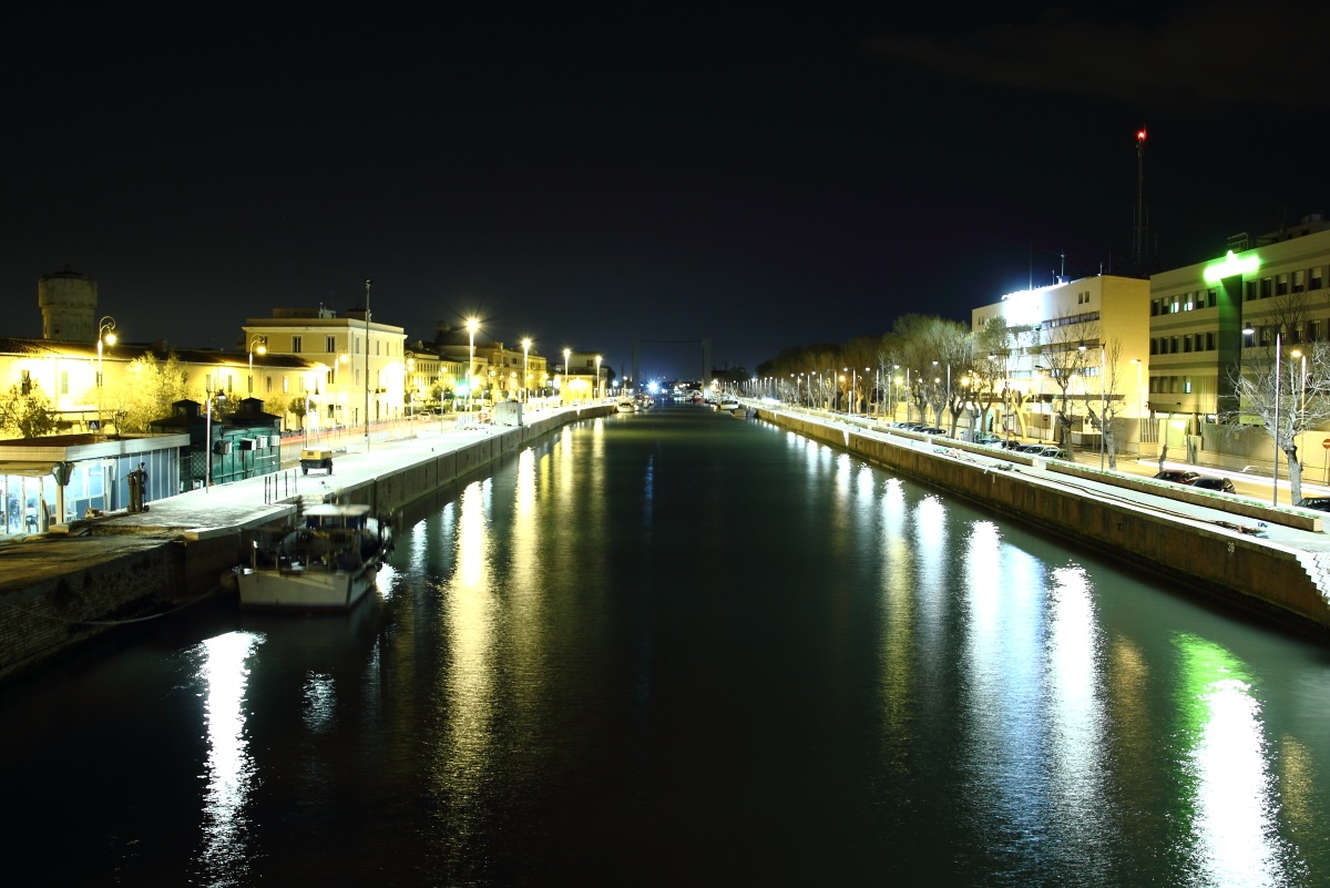 Fiumicino dalla passerella