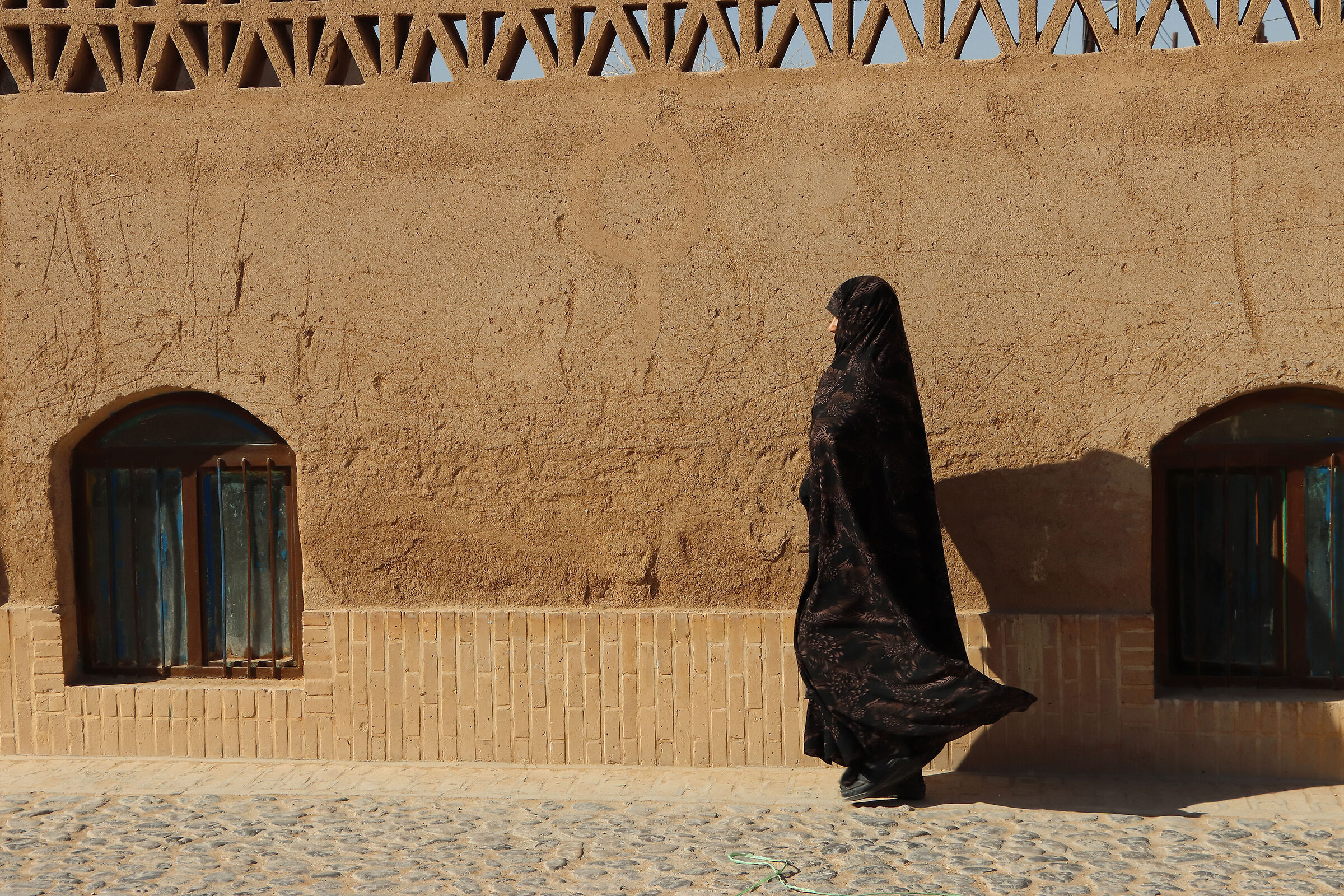 in the alleys of Saryazd