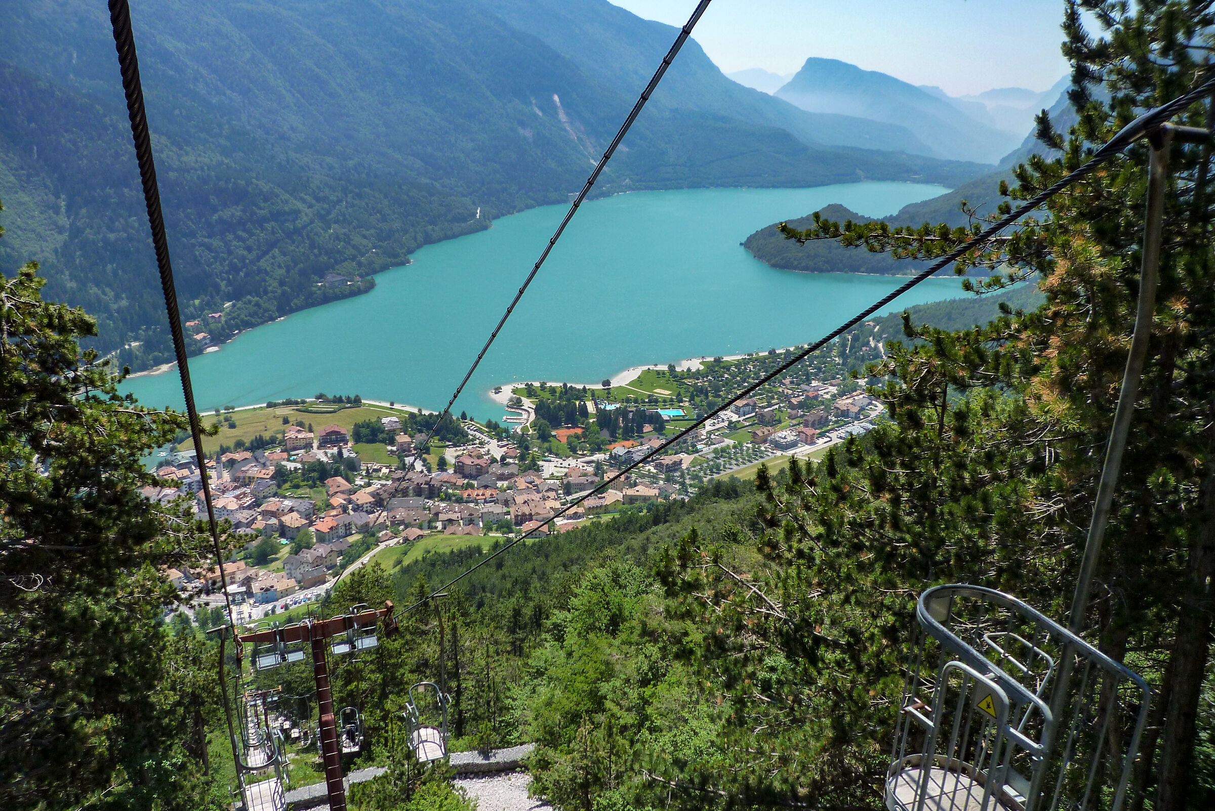 Molveno and its lake