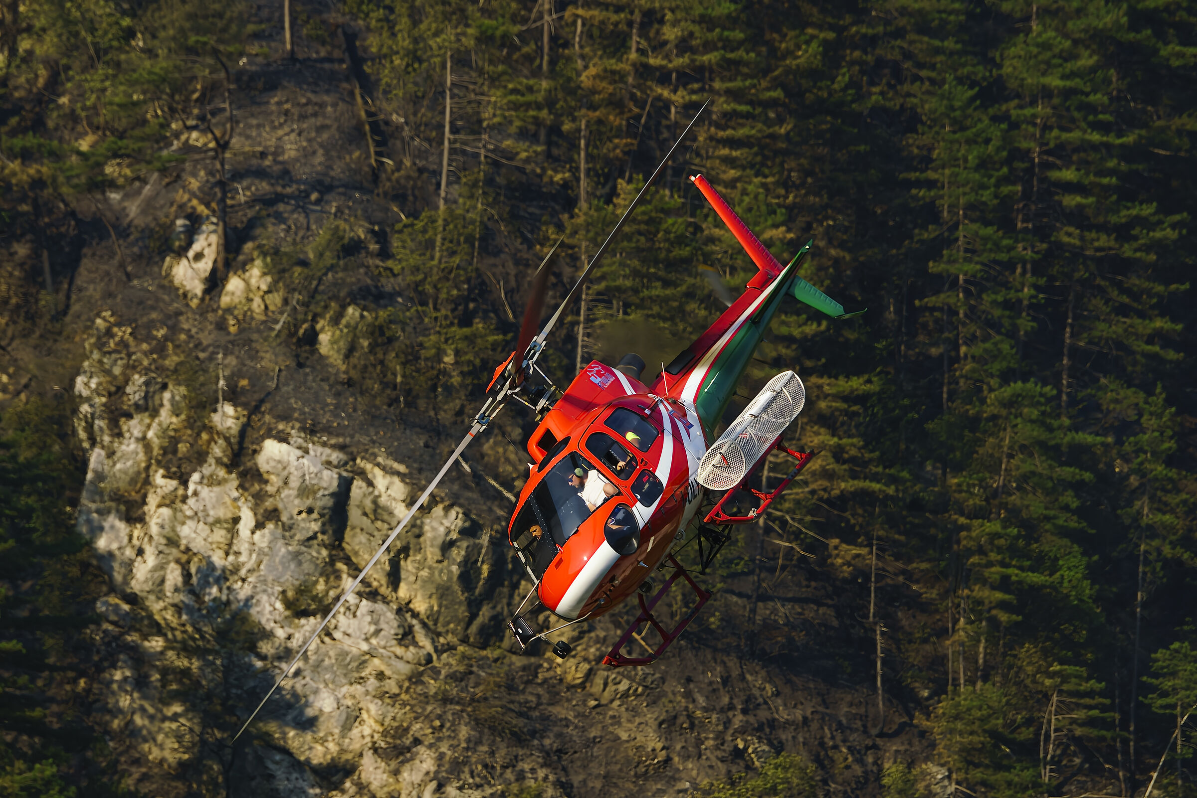 Pompieri in picchiata