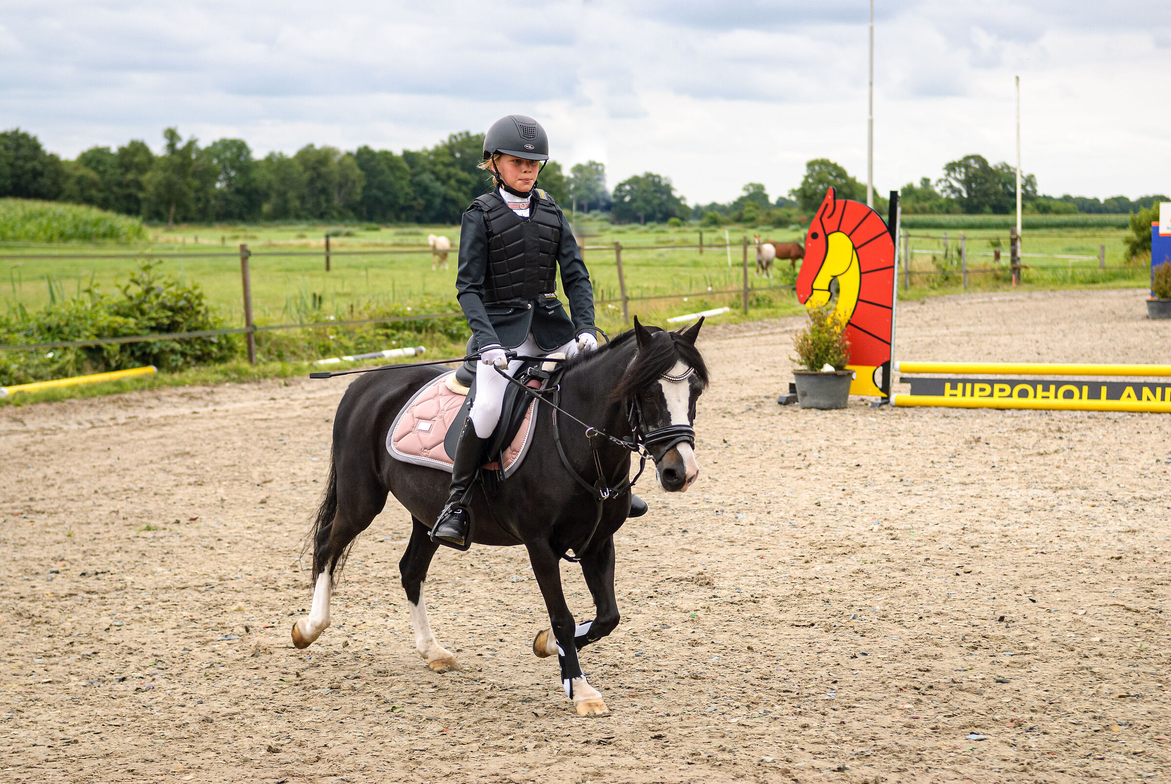 First time that she competes