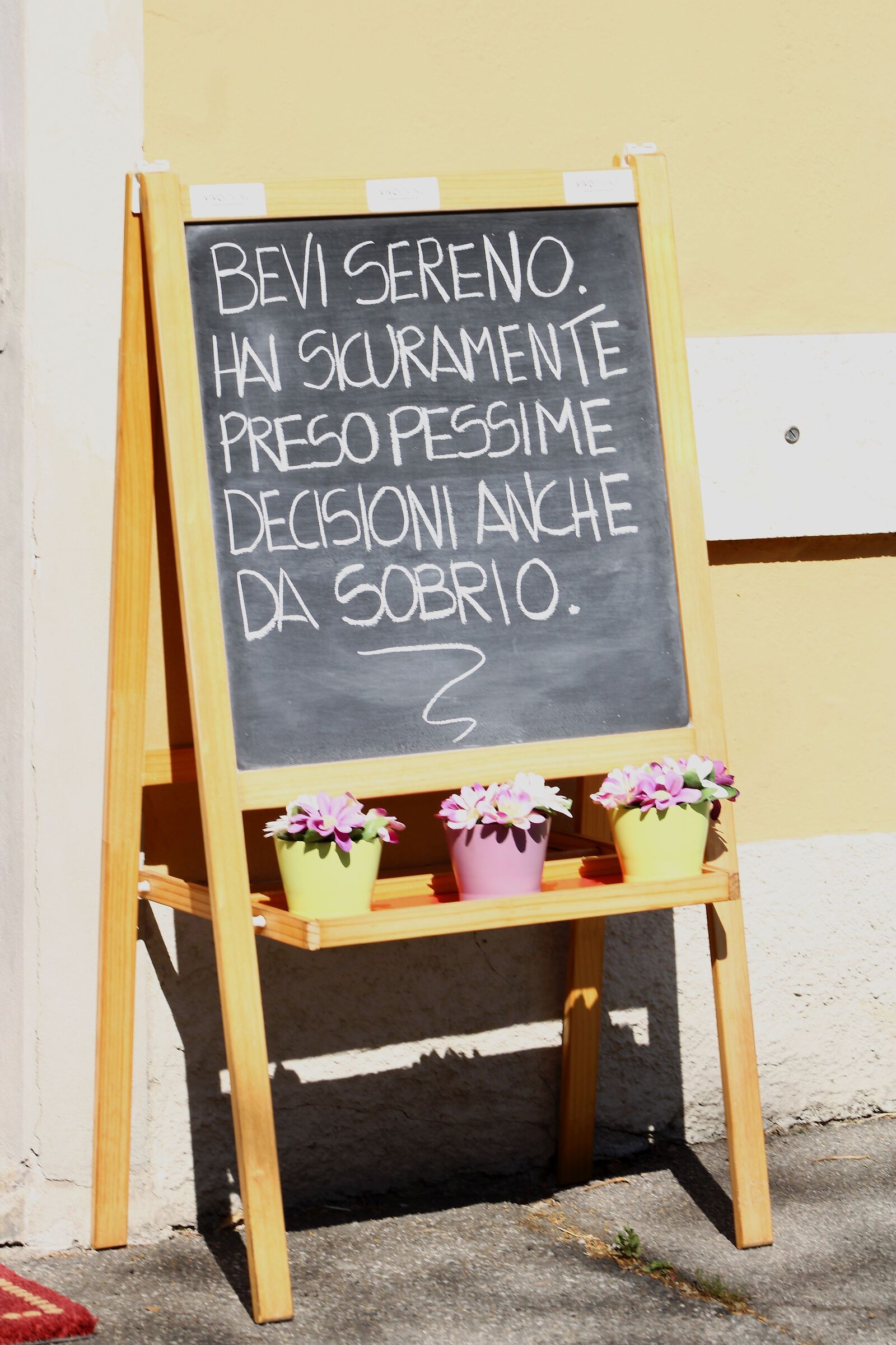 se le cose stanno così!