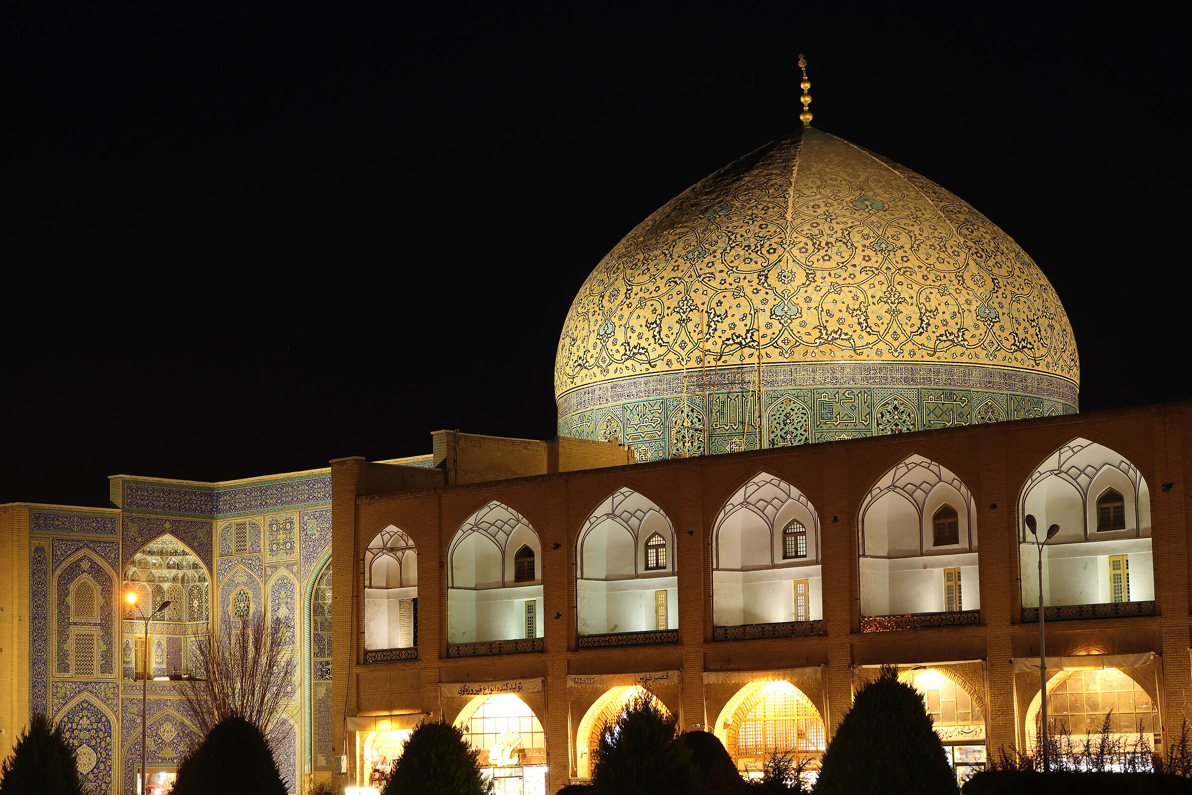 Isfahan - the blue mosque -
