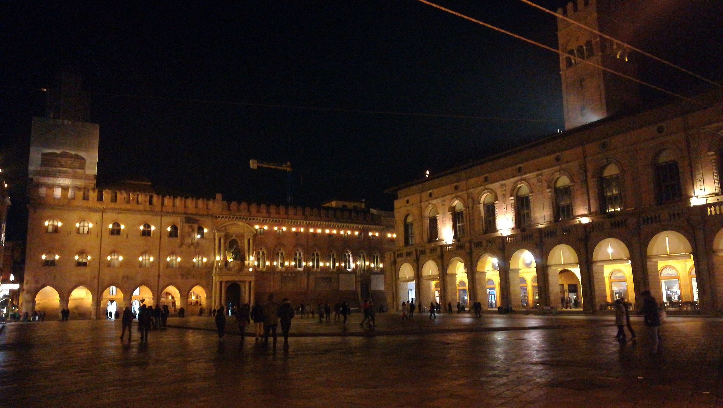 My city in the evening