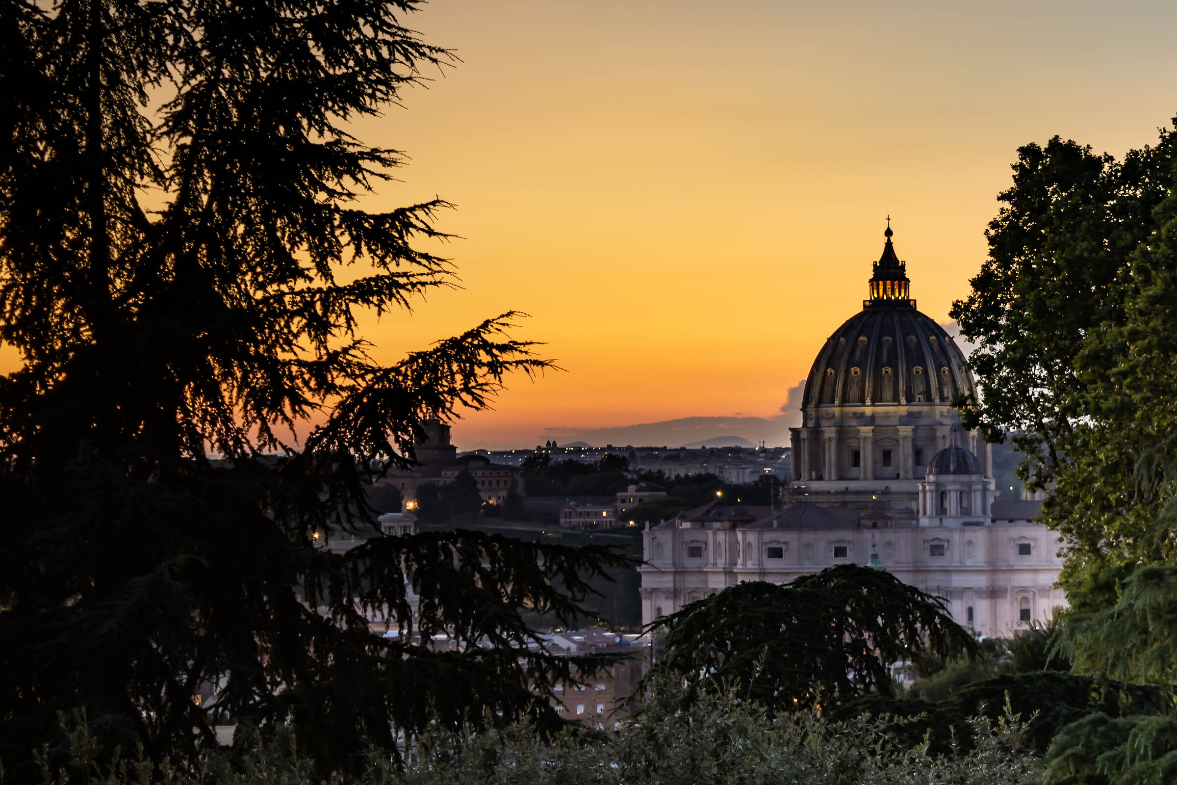 Sunset at the Janiculum