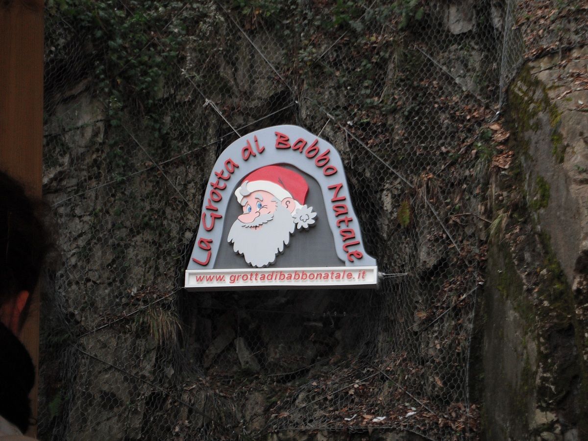 Simbolo grotta Babbo Natale