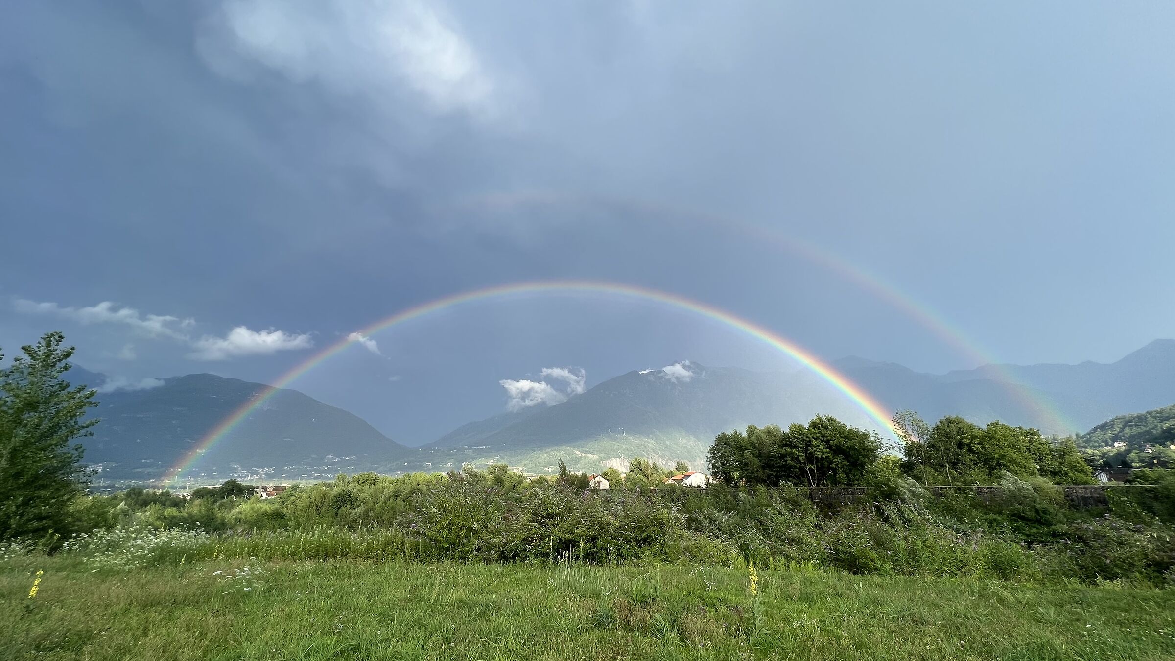 Arcobaleno sopra Domdossola